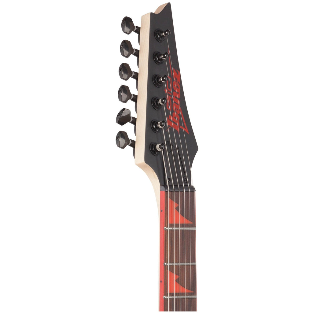 Ibanez GRG131DX GiO Series Electric Guitar, Black Flat