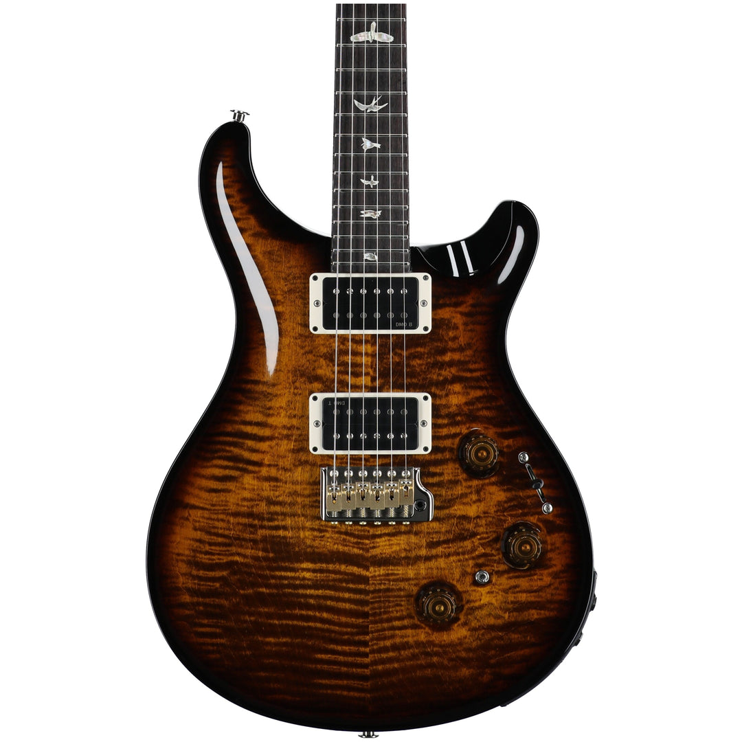 PRS Paul Reed Smith Custom 24 Piezo Electric Guitar, Black Gold Wrap Burst
