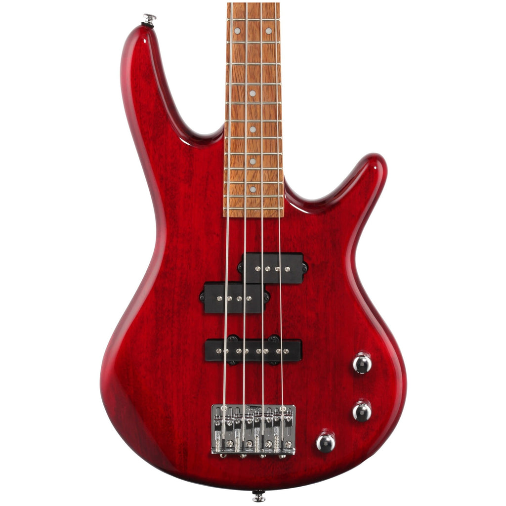 Ibanez GSRM20 Mikro Electric Bass, Transparent Red