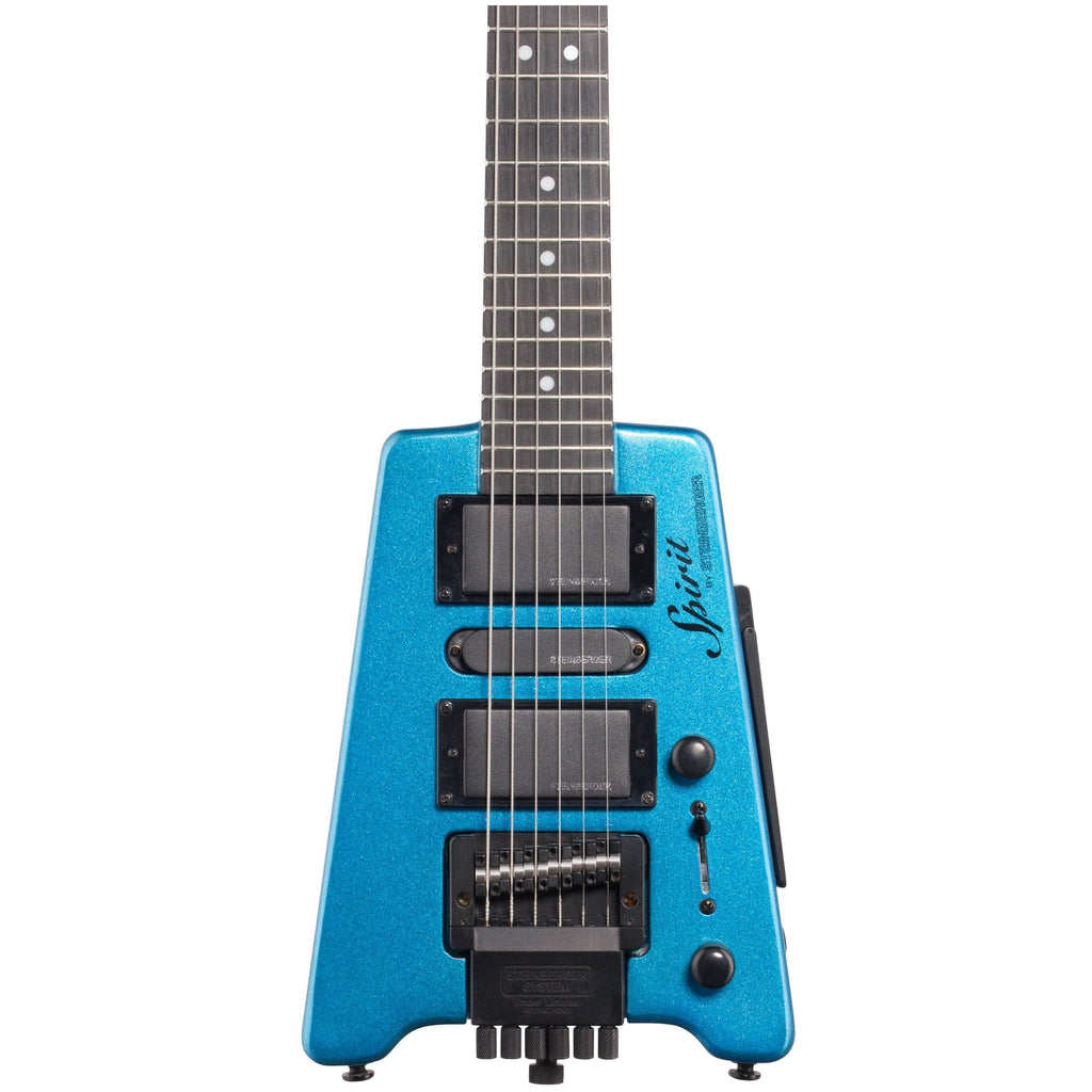 Steinberger Spirit GT Pro Deluxe Electric Guitar, Frost Blue - 1