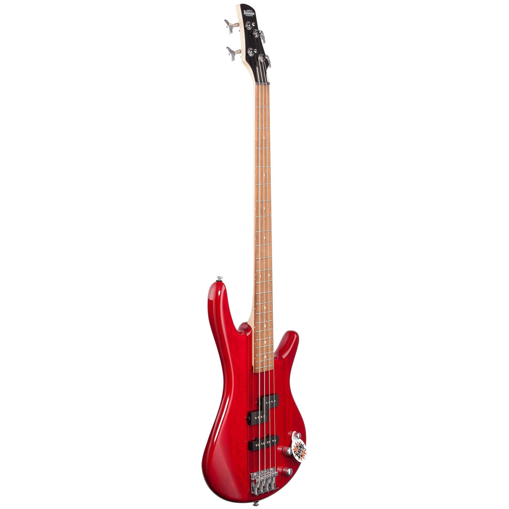 Ibanez GSR200 Electric Bass, Transparent Red