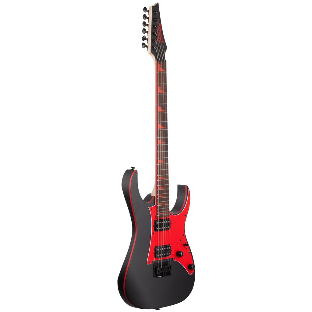 Ibanez GRG131DX GiO Series Electric Guitar, Black Flat
