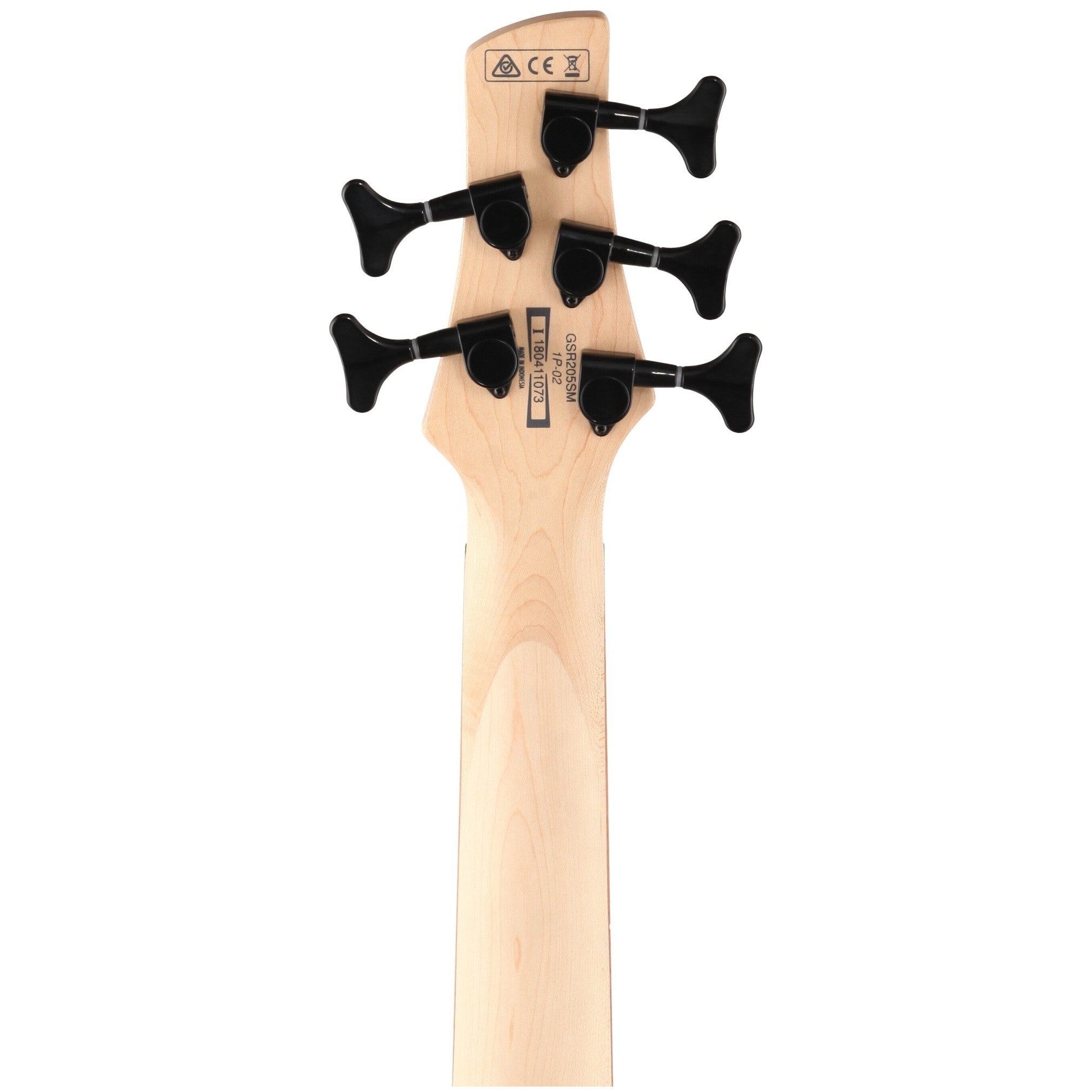 Ibanez GSR205 5-String Electric Bass, Charcoal Brown