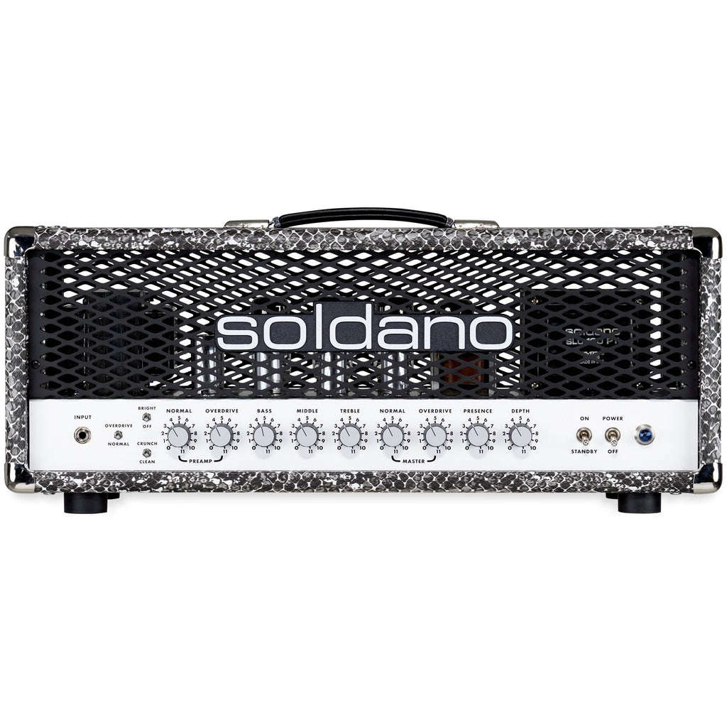 Soldano SLO-100 Guitar Amplifier Head, Snakeskin
