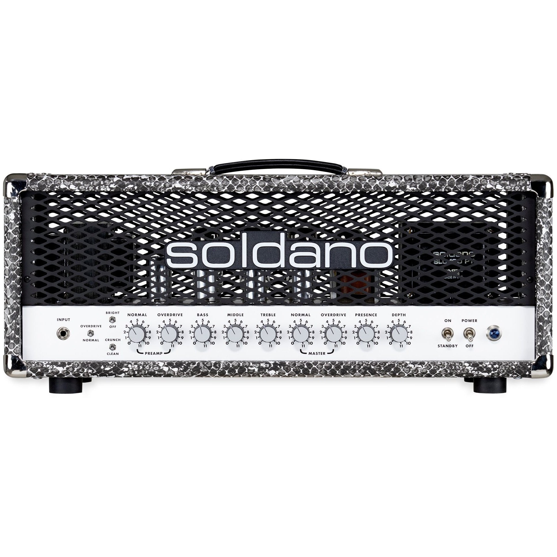 Soldano SLO-100 Guitar Amplifier Head, Snakeskin