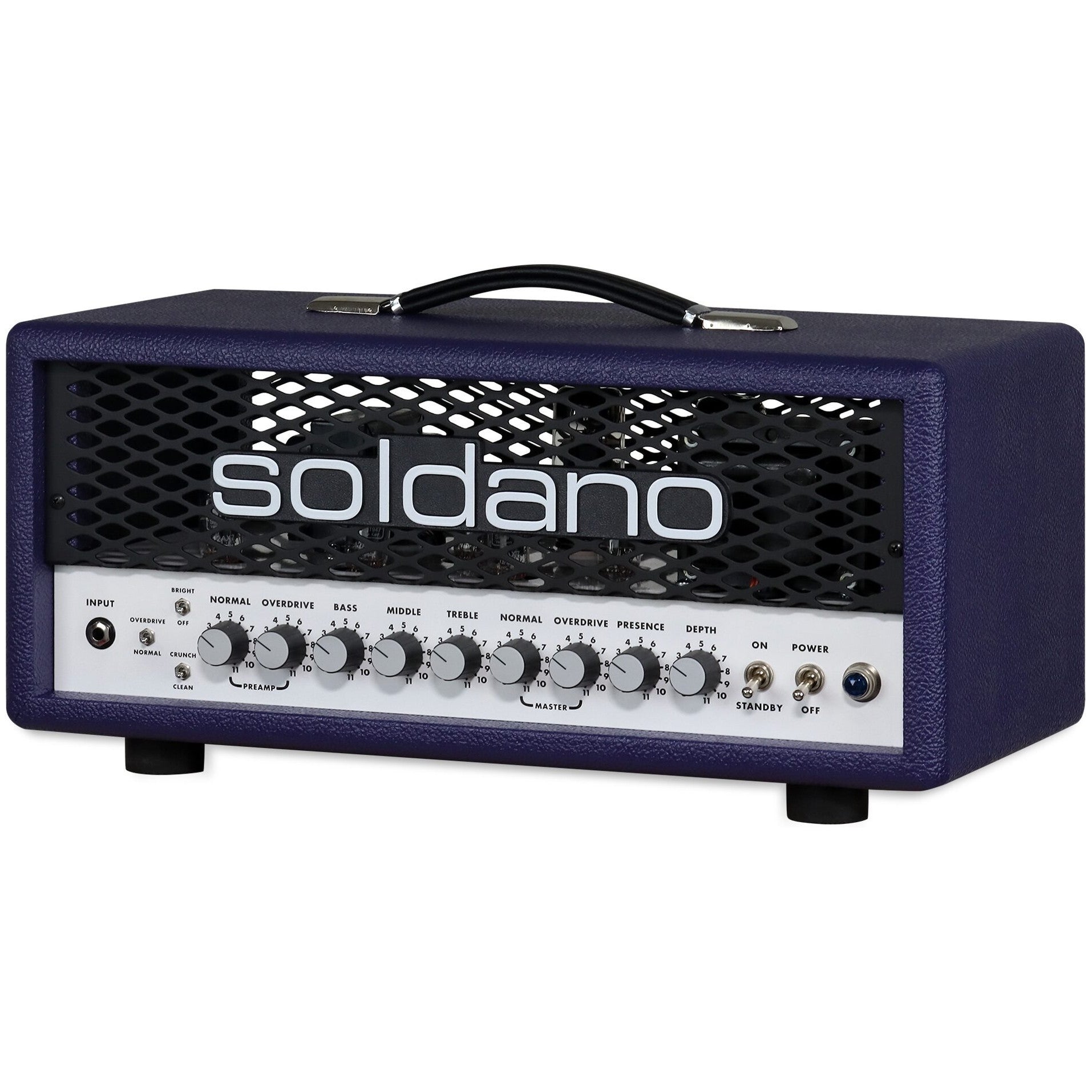 Soldano SLO-30 Guitar Amplifier Head, Purple - 3