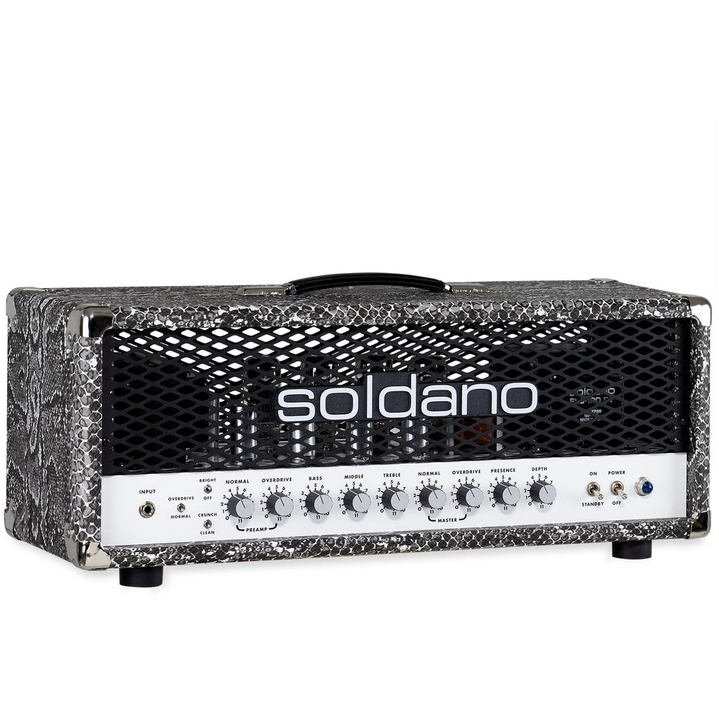 Soldano SLO-100 Guitar Amplifier Head, Snakeskin - 3