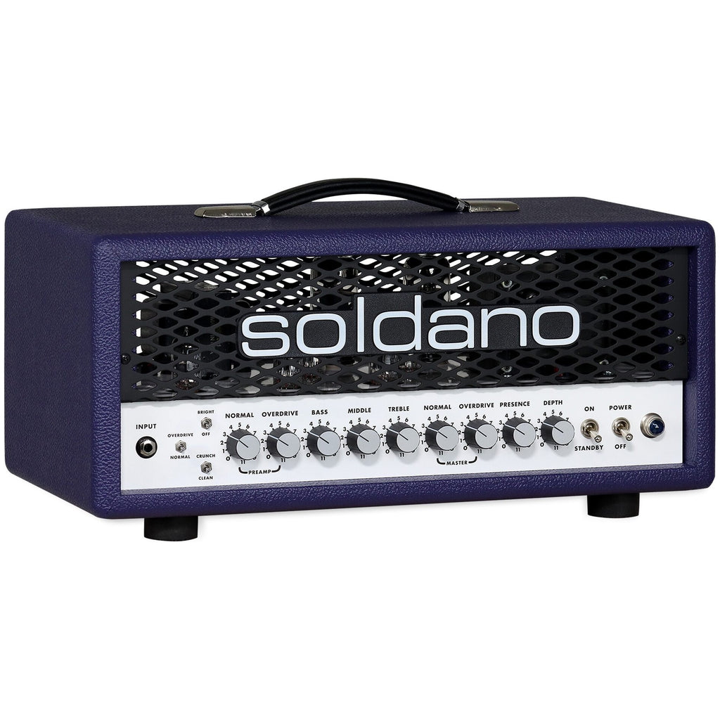 Soldano SLO-30 Guitar Amplifier Head, Purple - 4