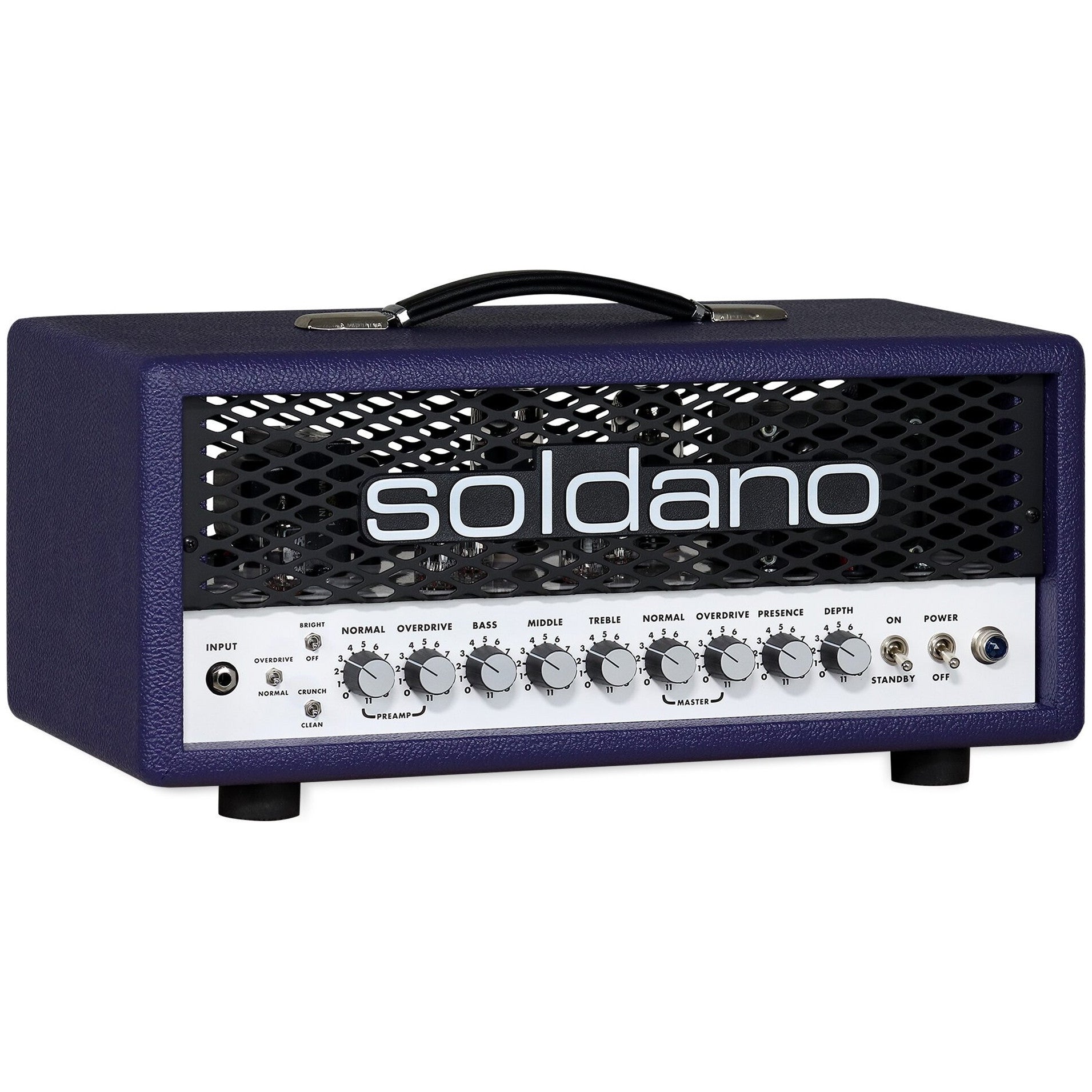 Soldano SLO-30 Guitar Amplifier Head, Purple - 4