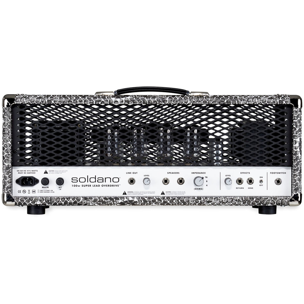 Soldano SLO-100 Guitar Amplifier Head, Snakeskin - 4