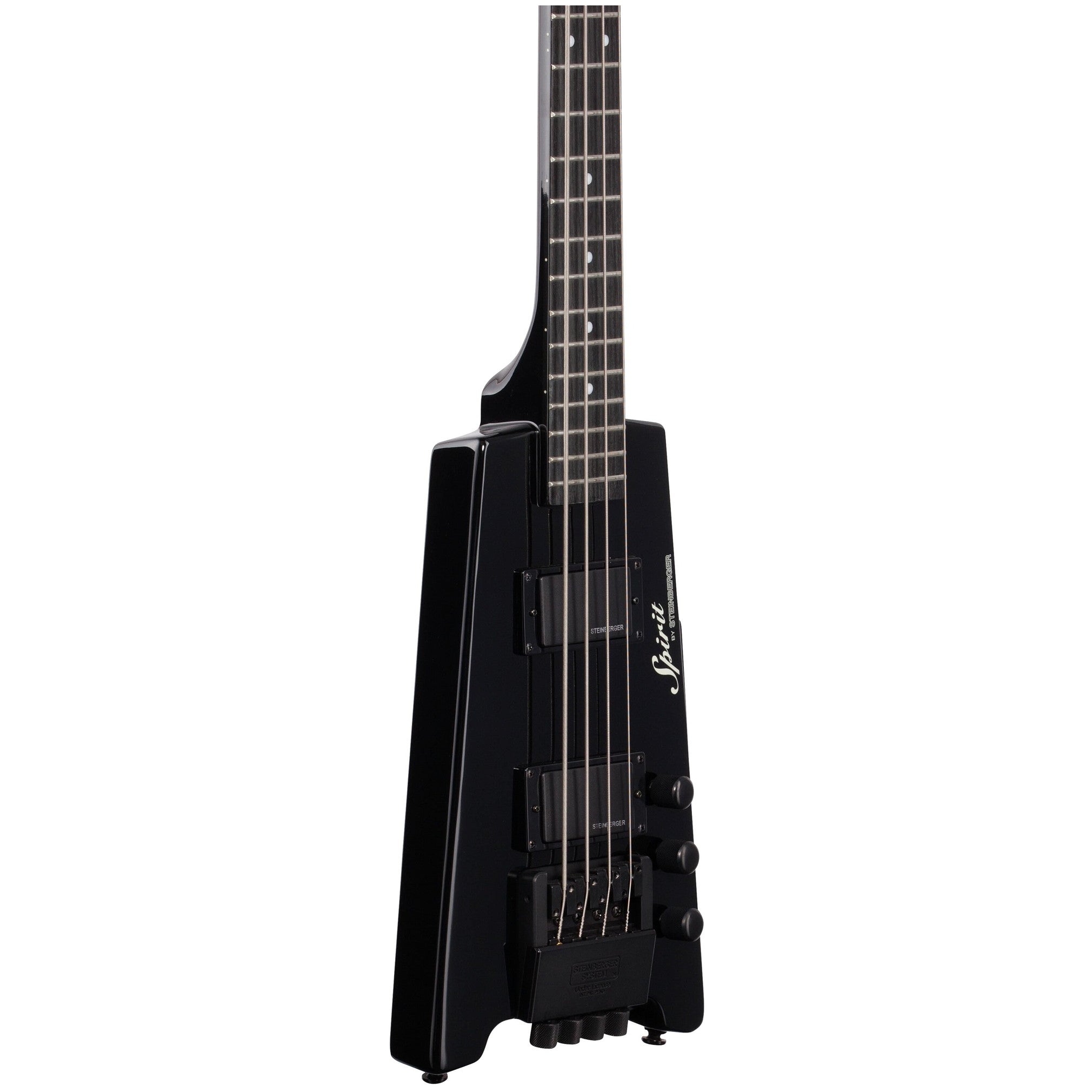 Steinberger Spirit XT-2 Standard Electric Bass, Black - 3