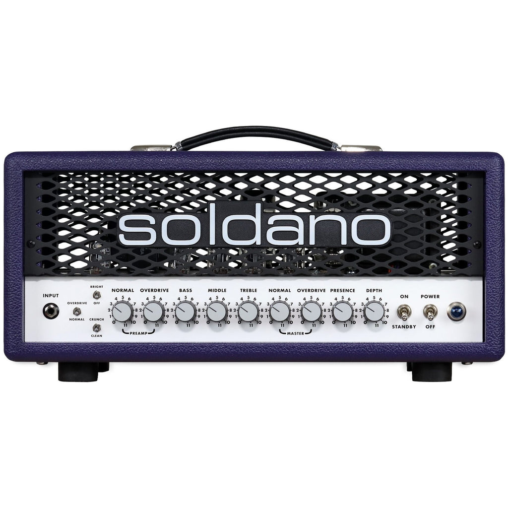 Soldano SLO-30 Guitar Amplifier Head, Purple