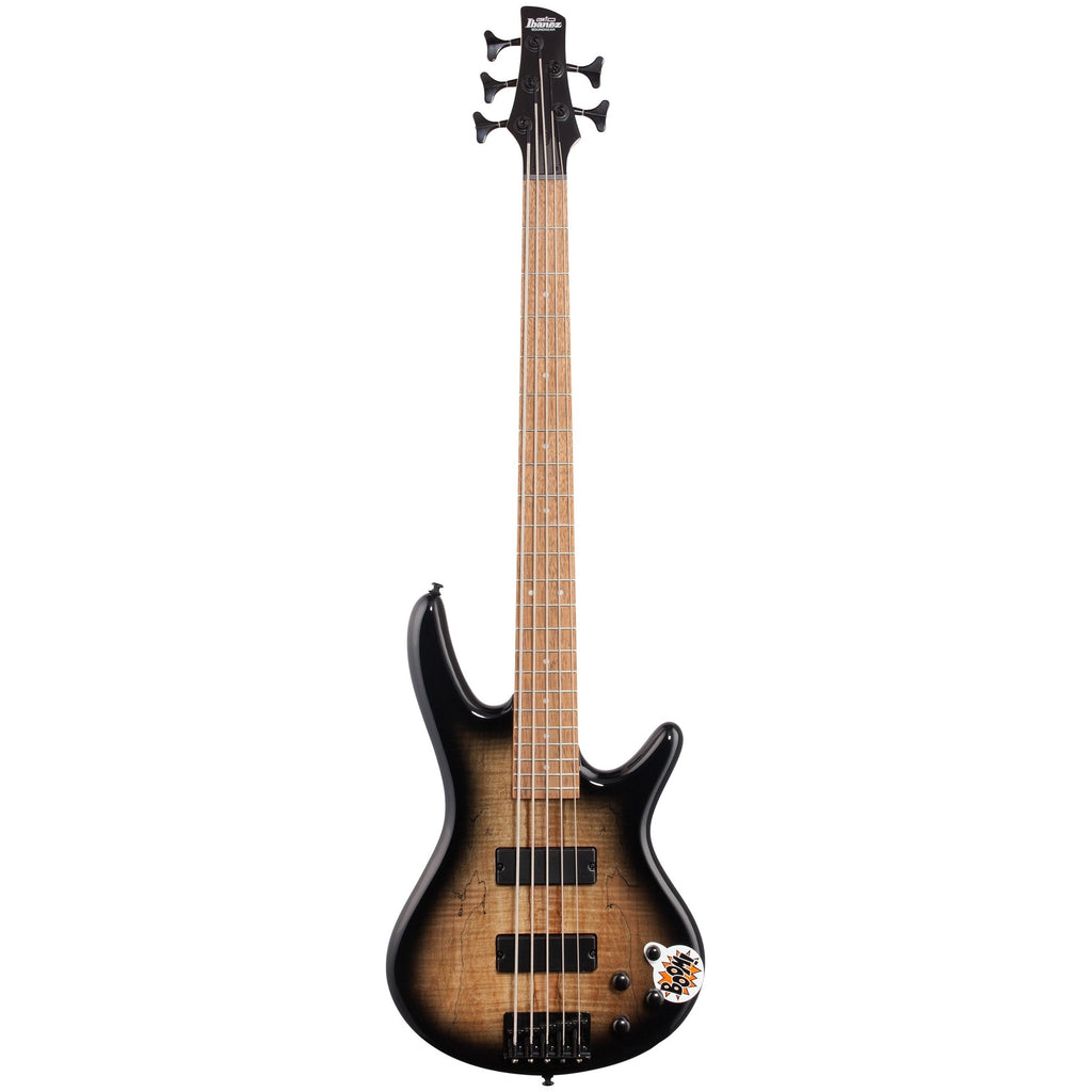 Ibanez GSR205SM 5-String Electric Bass, Natural Gray Burst