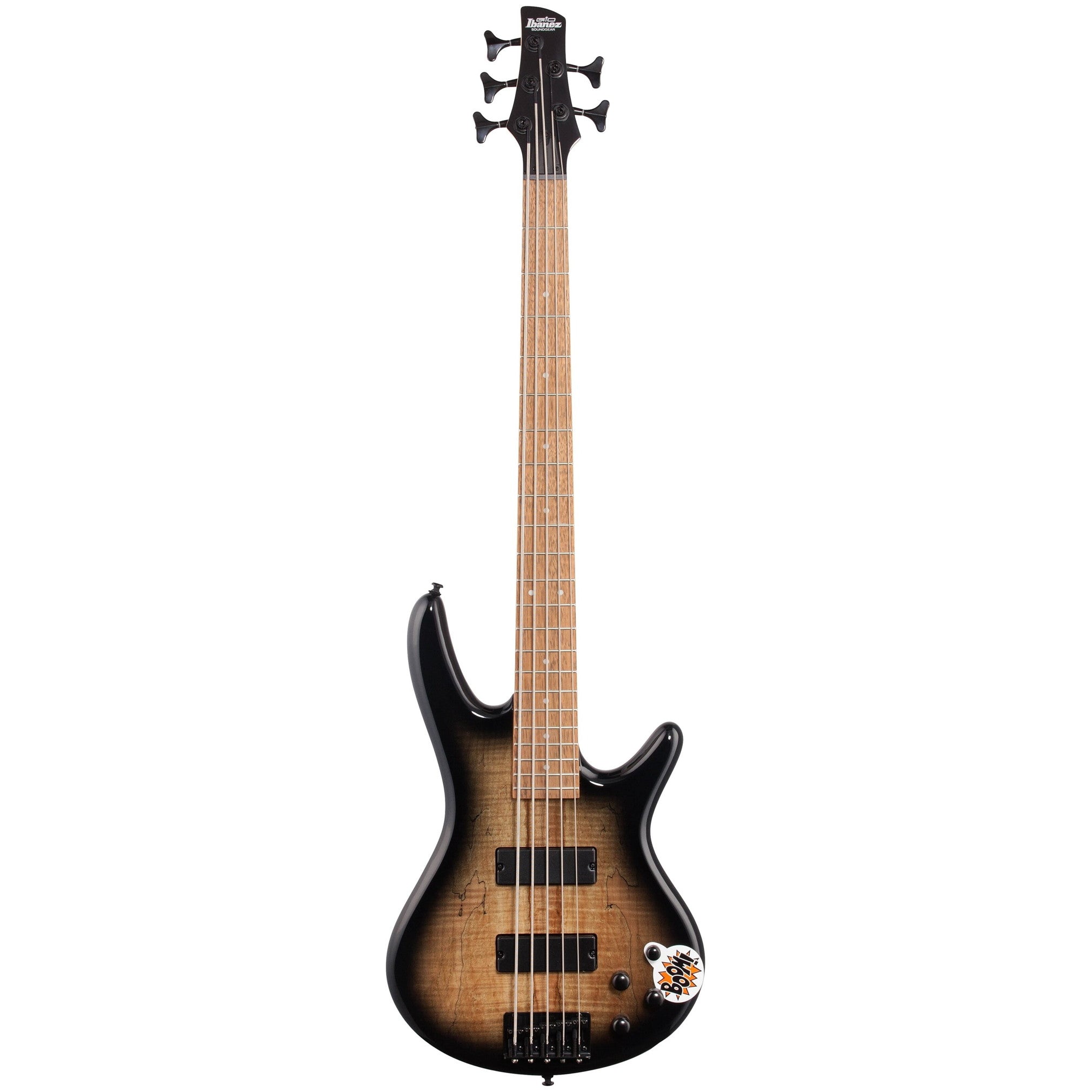 Ibanez GSR205SM 5-String Electric Bass, Natural Gray Burst
