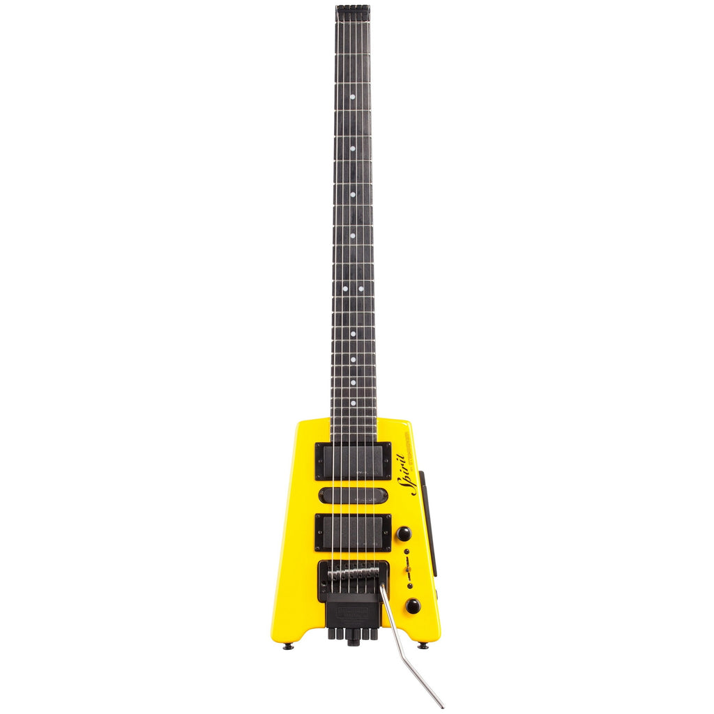 Steinberger Spirit GT Pro Deluxe Electric Guitar, Hot Rod Yellow - 2