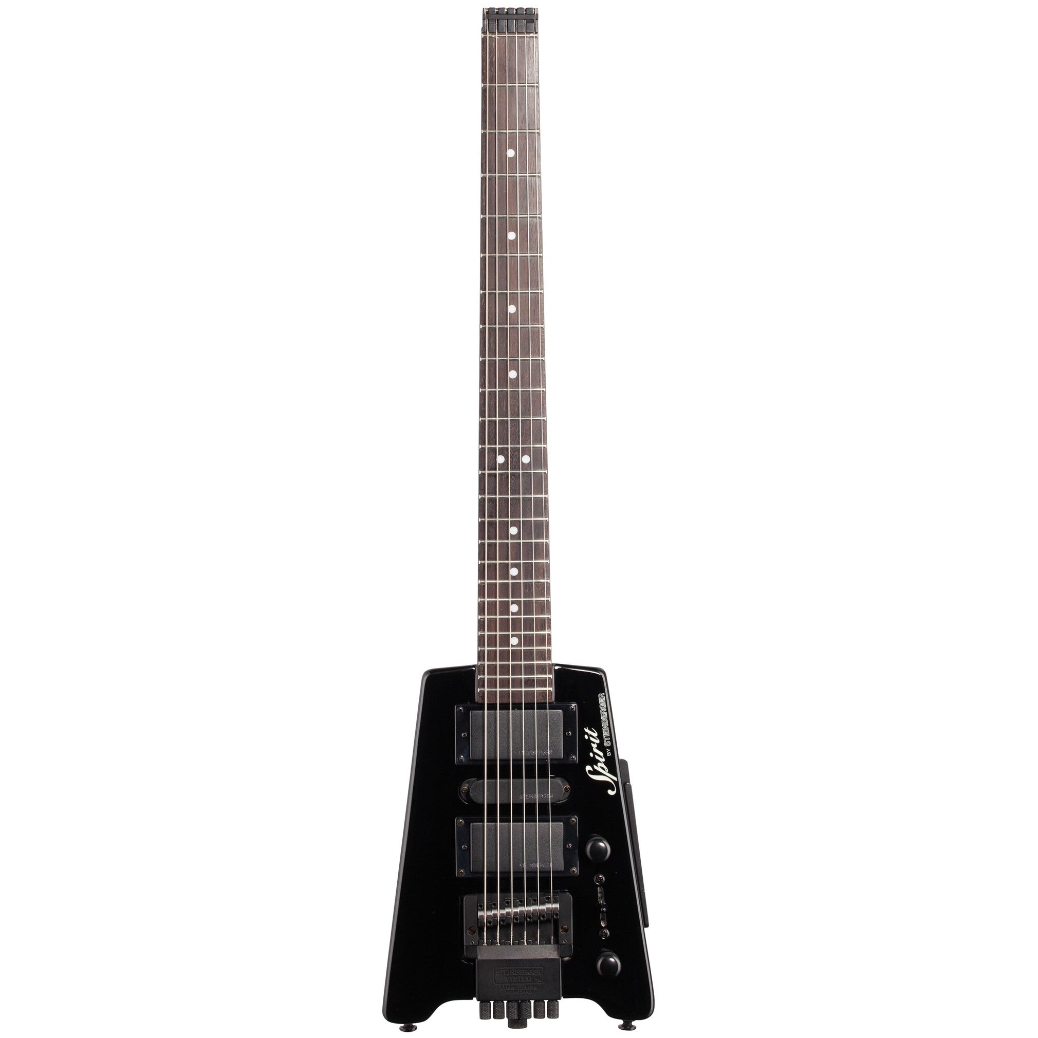 Steinberger Spirit GT Pro Deluxe Electric Guitar, Black - 2
