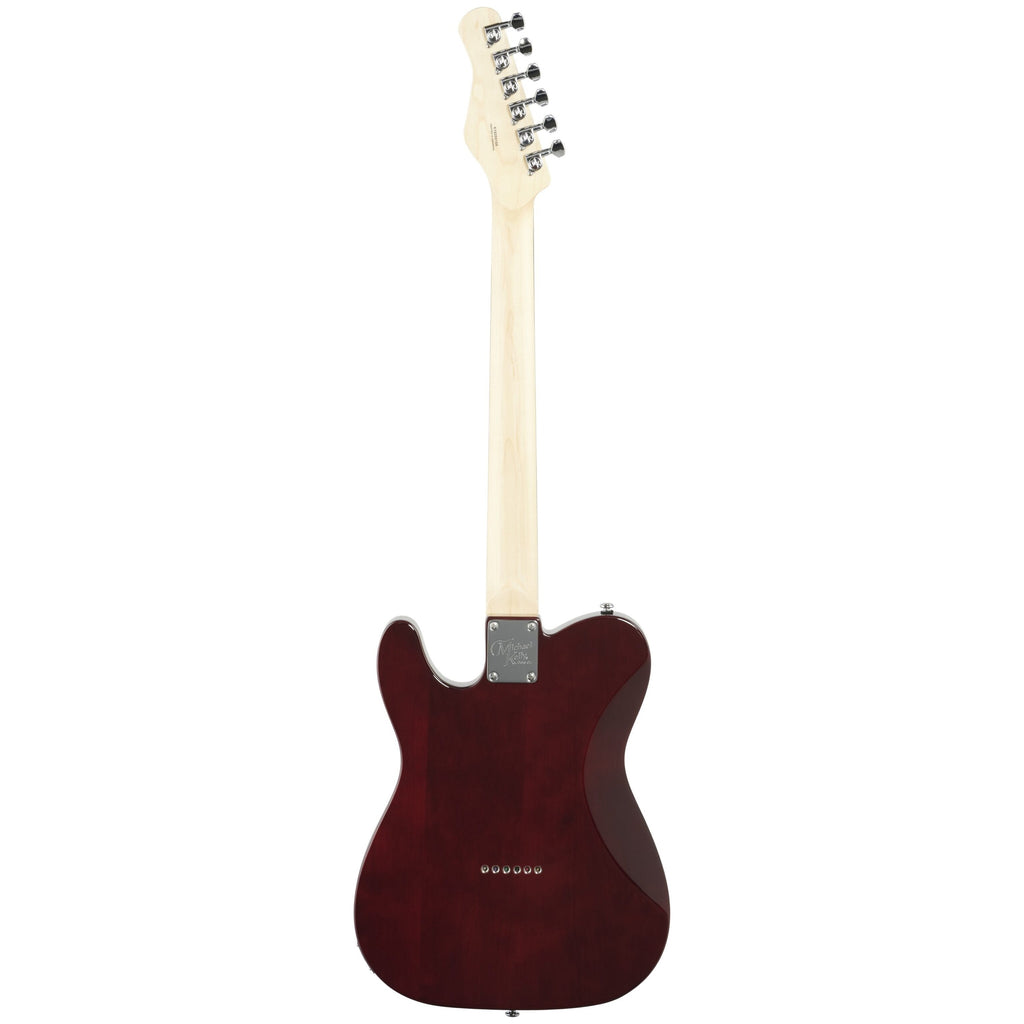 Michael Kelly 53DB Electric Guitar, Dark Tiger Foots Eye