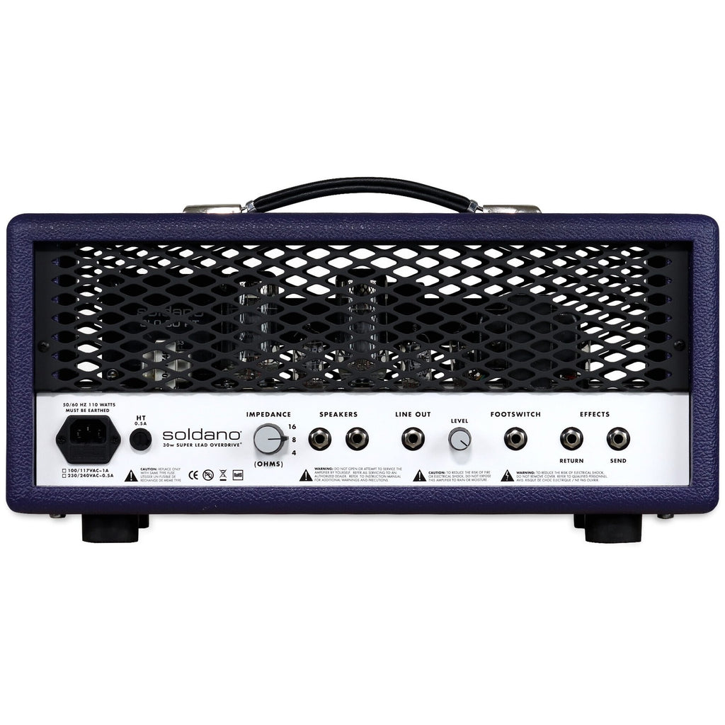 Soldano SLO-30 Guitar Amplifier Head, Purple - 5