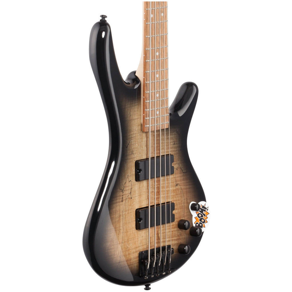 Ibanez GSR205SM 5-String Electric Bass, Natural Gray Burst