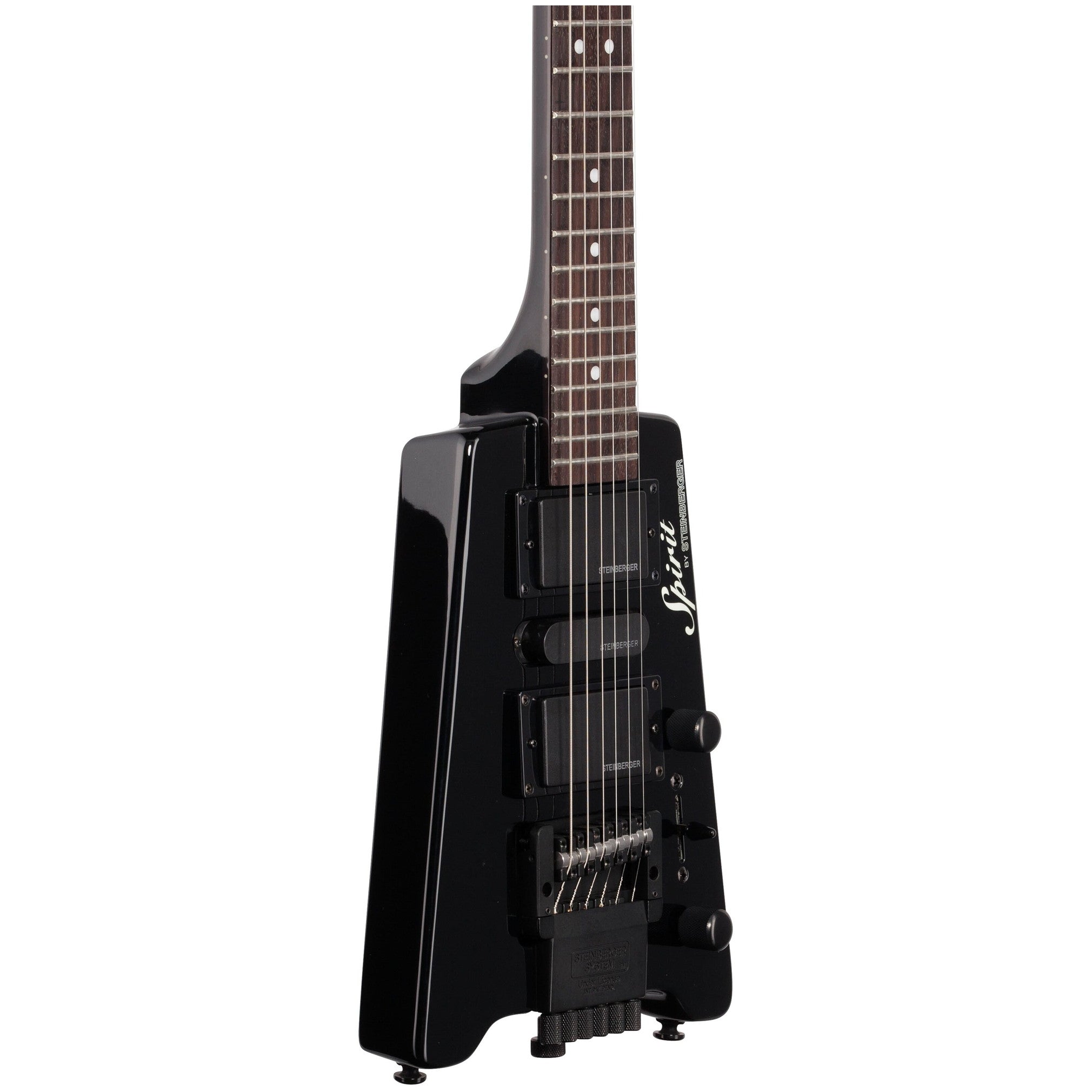 Steinberger Spirit GT Pro Deluxe Electric Guitar, Black - 3