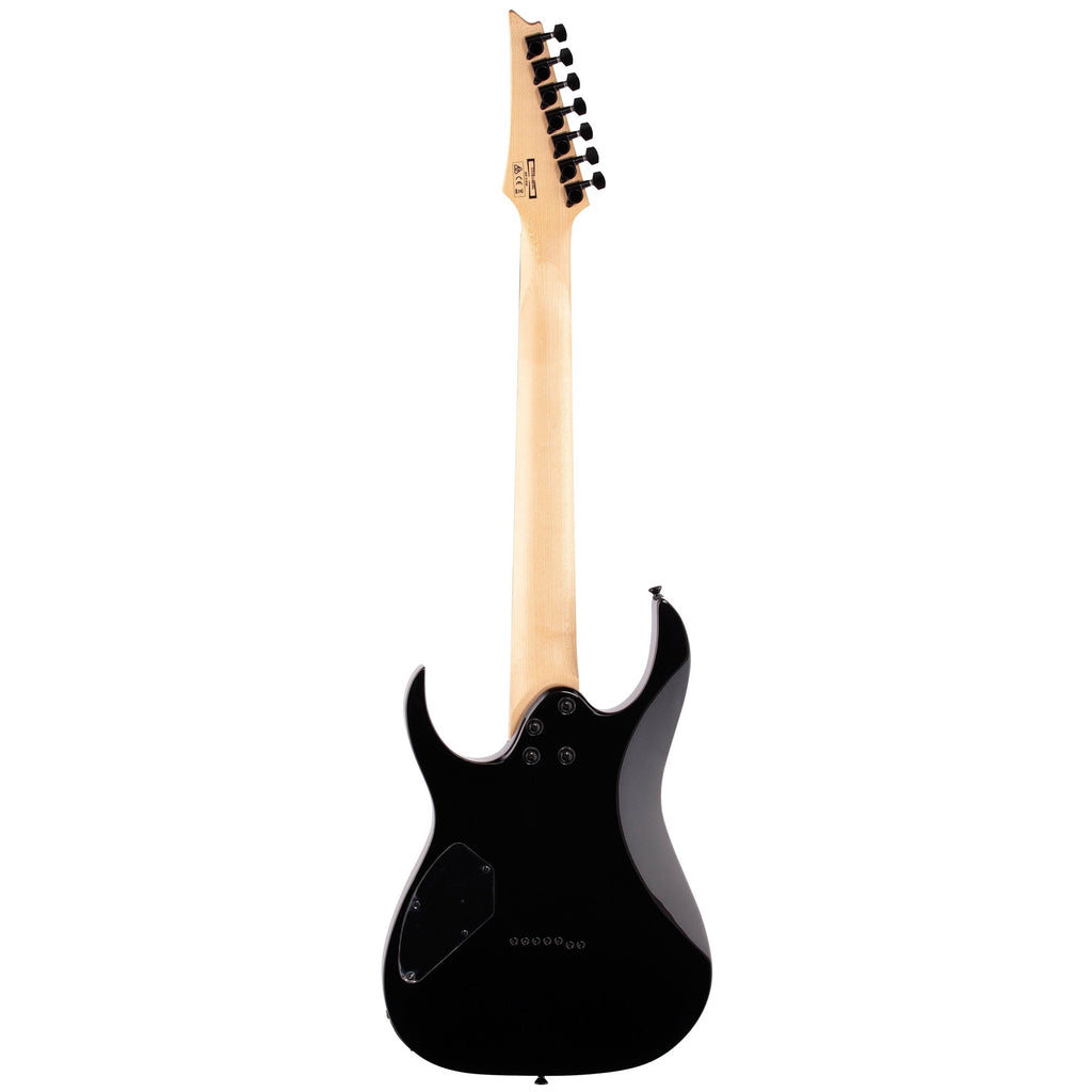 Ibanez GRG7221QA Gio 7-String Electric Guitar, Transparent Black Sunburst