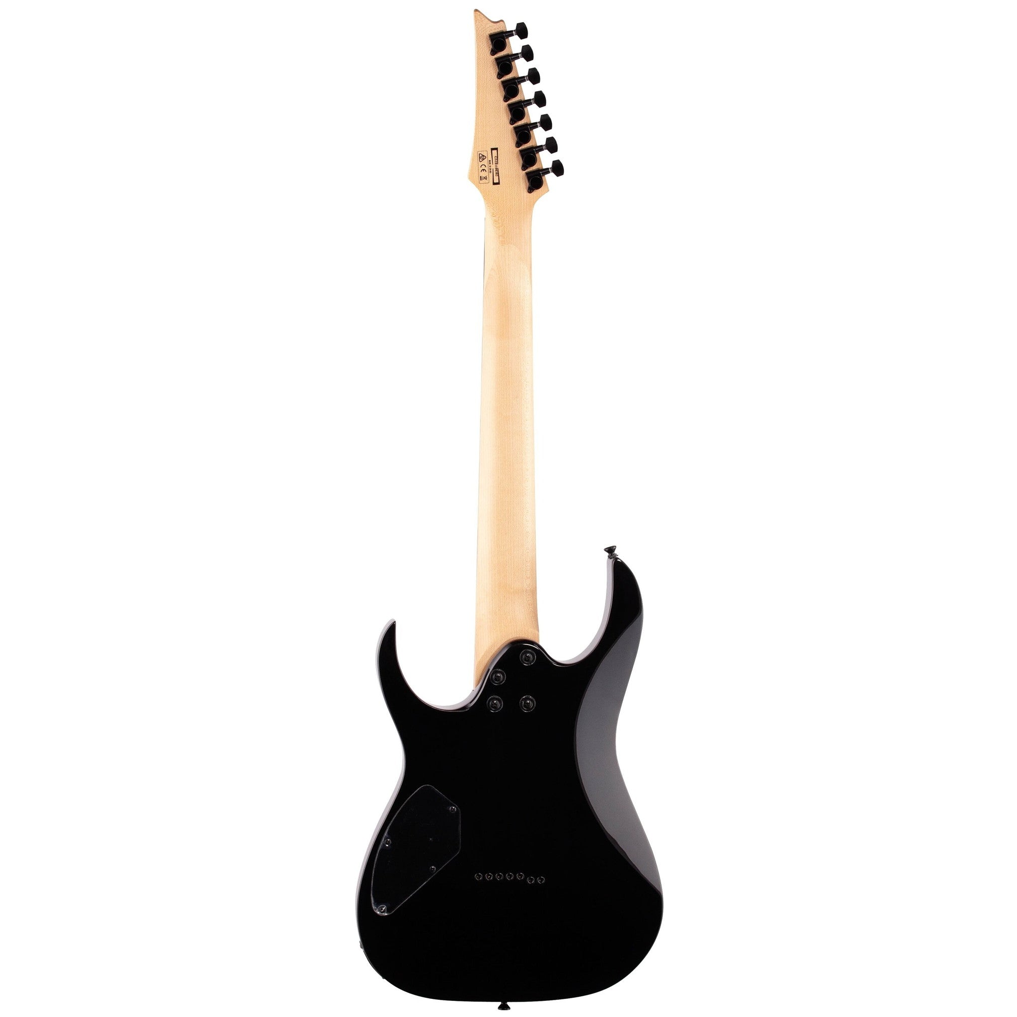 Ibanez GRG7221QA Gio 7-String Electric Guitar, Transparent Black Sunburst