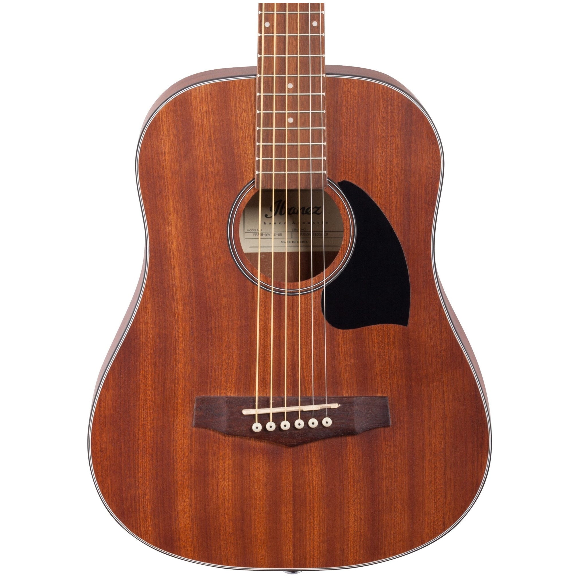 Ibanez PF2MH Performance 3/4-Size Acoustic Guitar (with Gig Bag) , Open Pore Natural