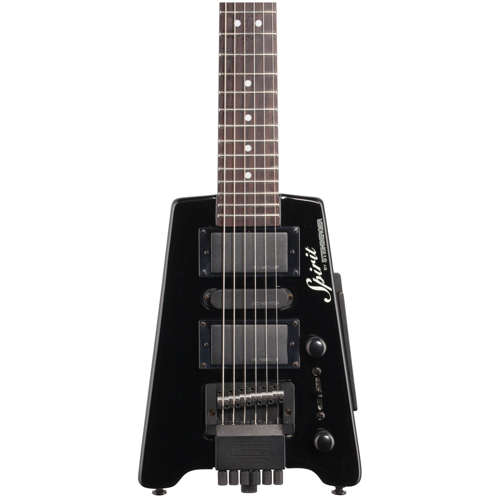 Steinberger Spirit GT Pro Deluxe Electric Guitar, Black - 1