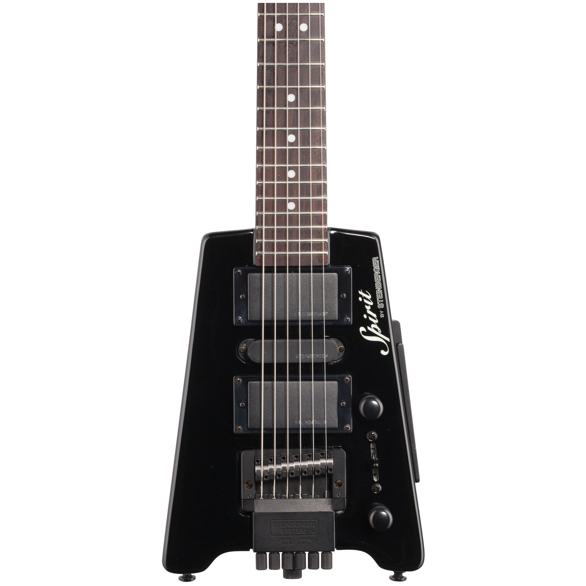 Steinberger Spirit GT Pro Deluxe Electric Guitar, Black - 1