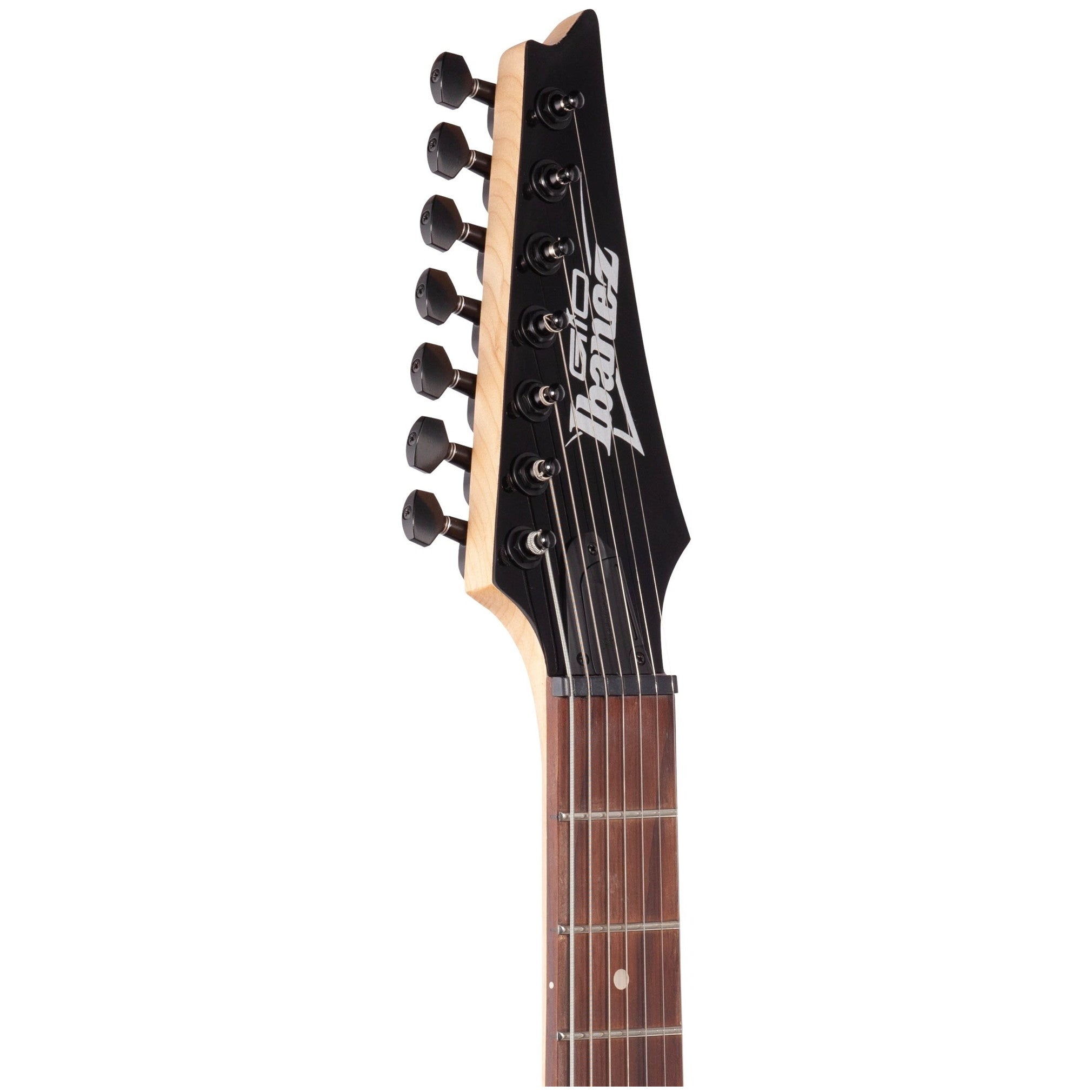 Ibanez GRG7221QA Gio 7-String Electric Guitar, Transparent Black Sunburst