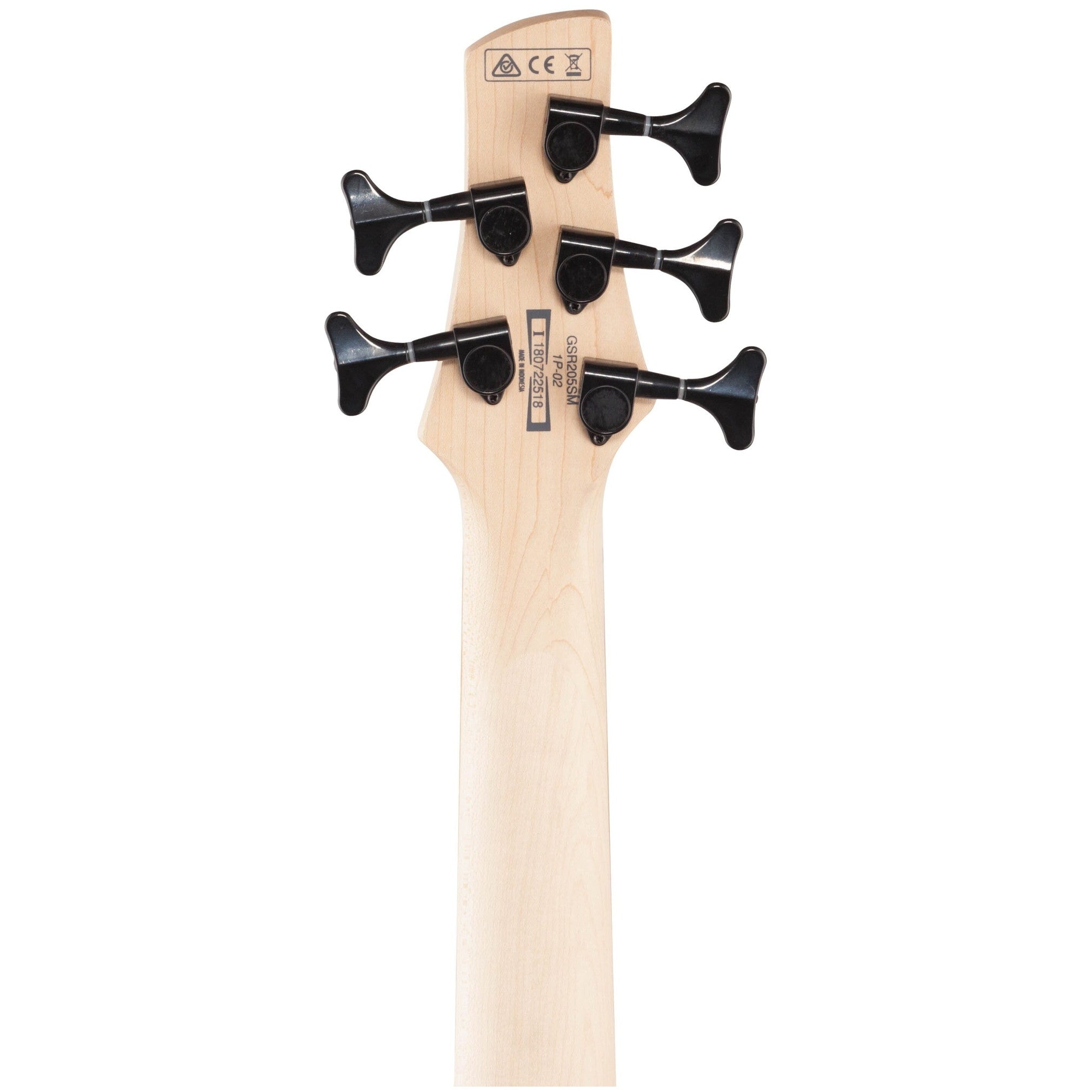 Ibanez GSR205SM 5-String Electric Bass, Natural Gray Burst