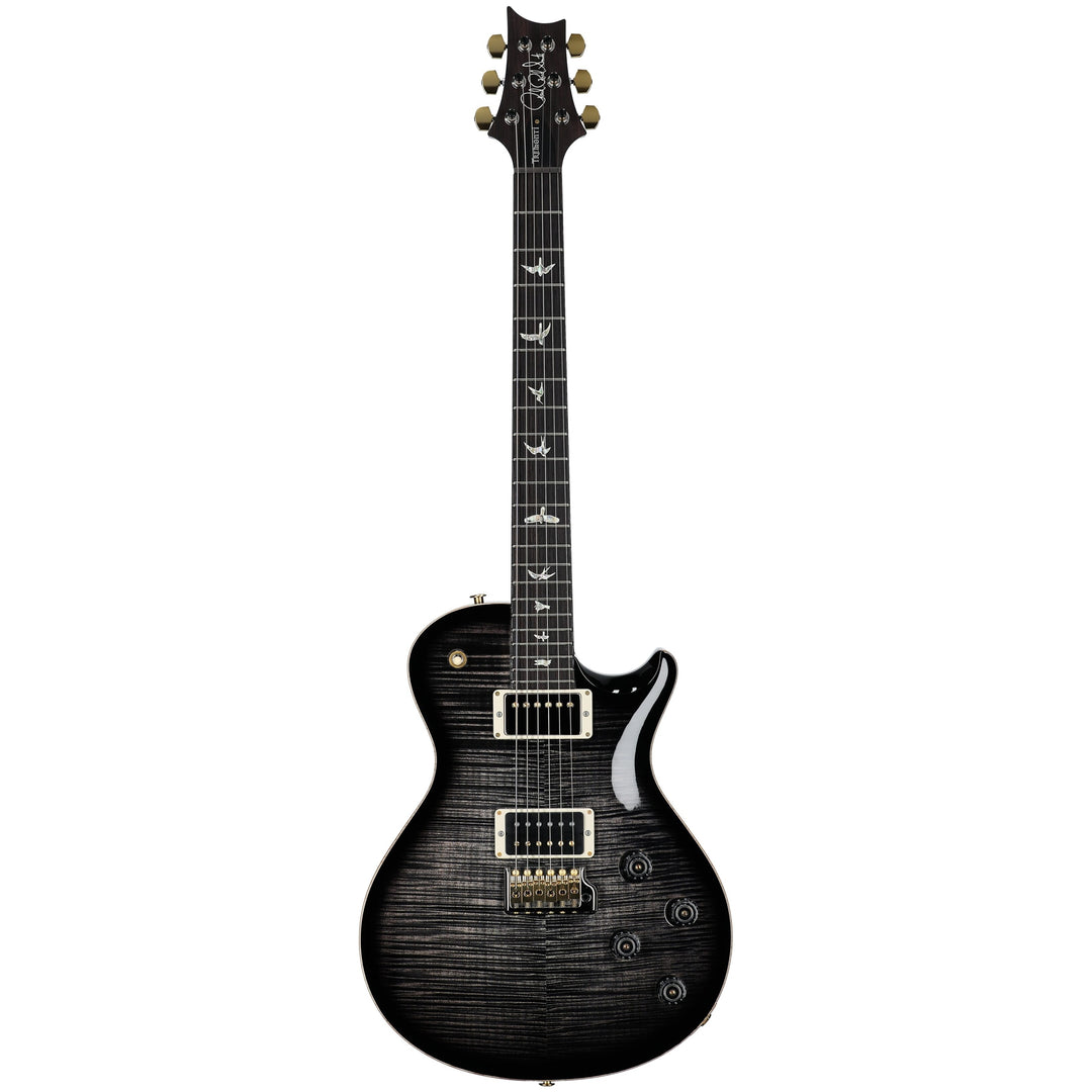 PRS Paul Reed Smith Mark Tremonti Electric Guitar, Charcoal Contour Burst, 10-Top