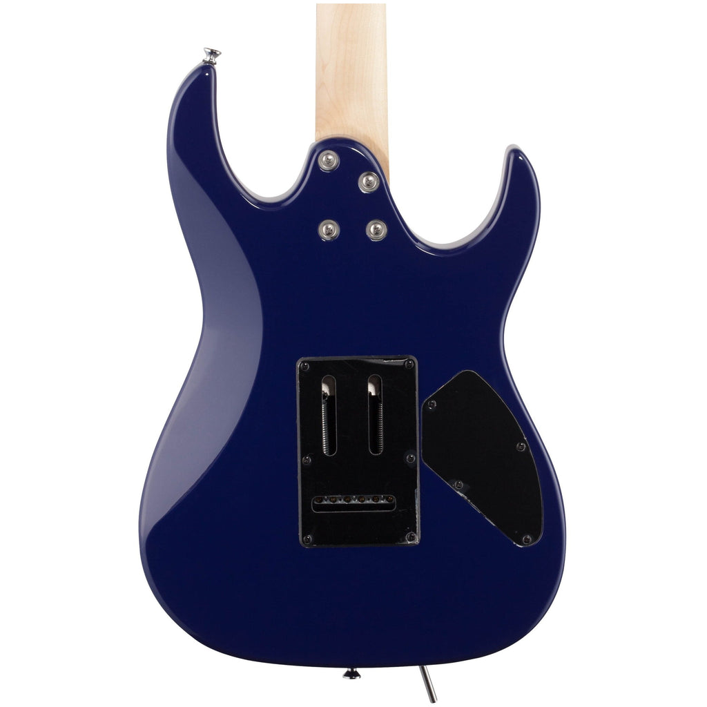 Ibanez GRX70QA Quilt Top Left-Handed Electric Guitar, Transparent Blue Burst