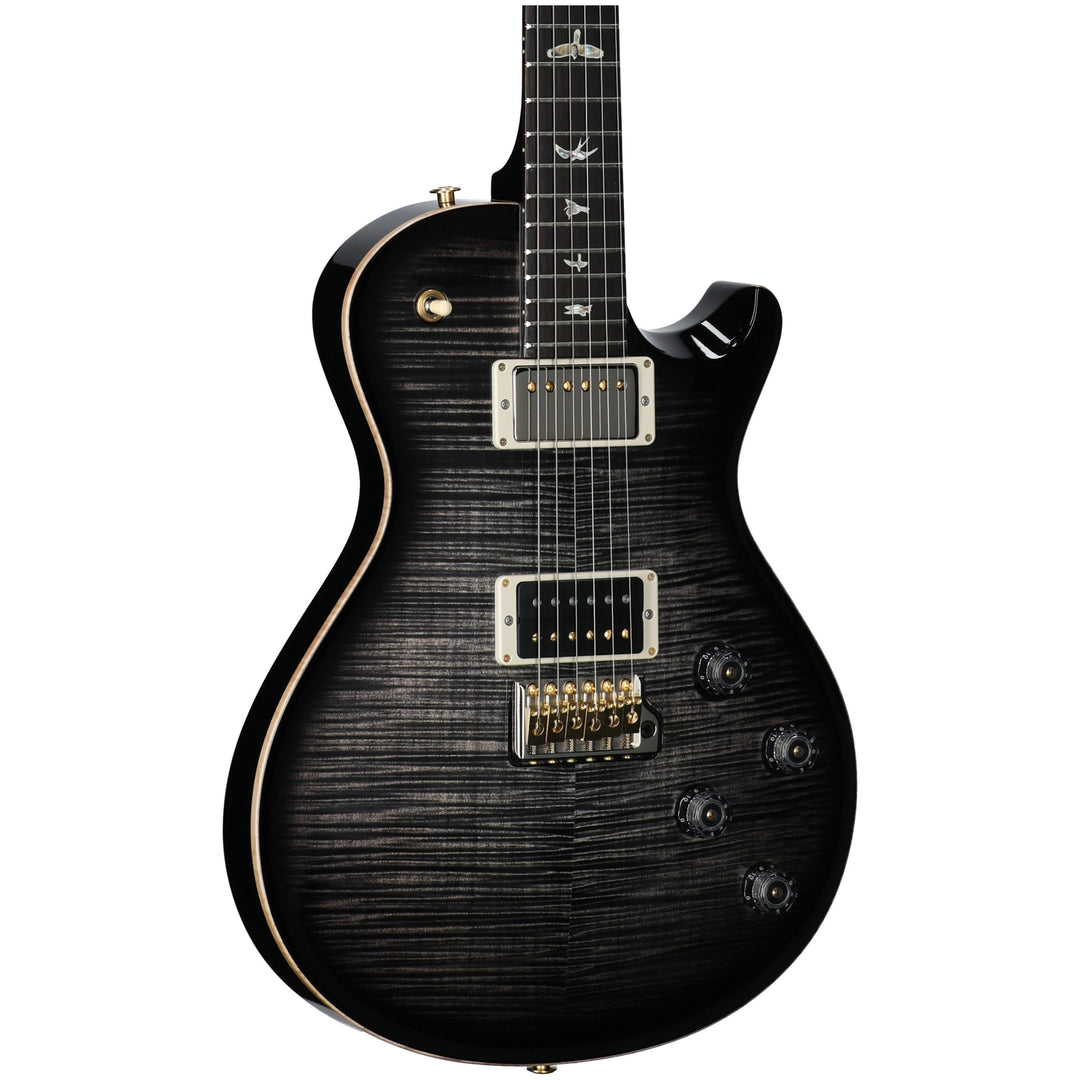 PRS Paul Reed Smith Mark Tremonti Electric Guitar, Charcoal Contour Burst, 10-Top