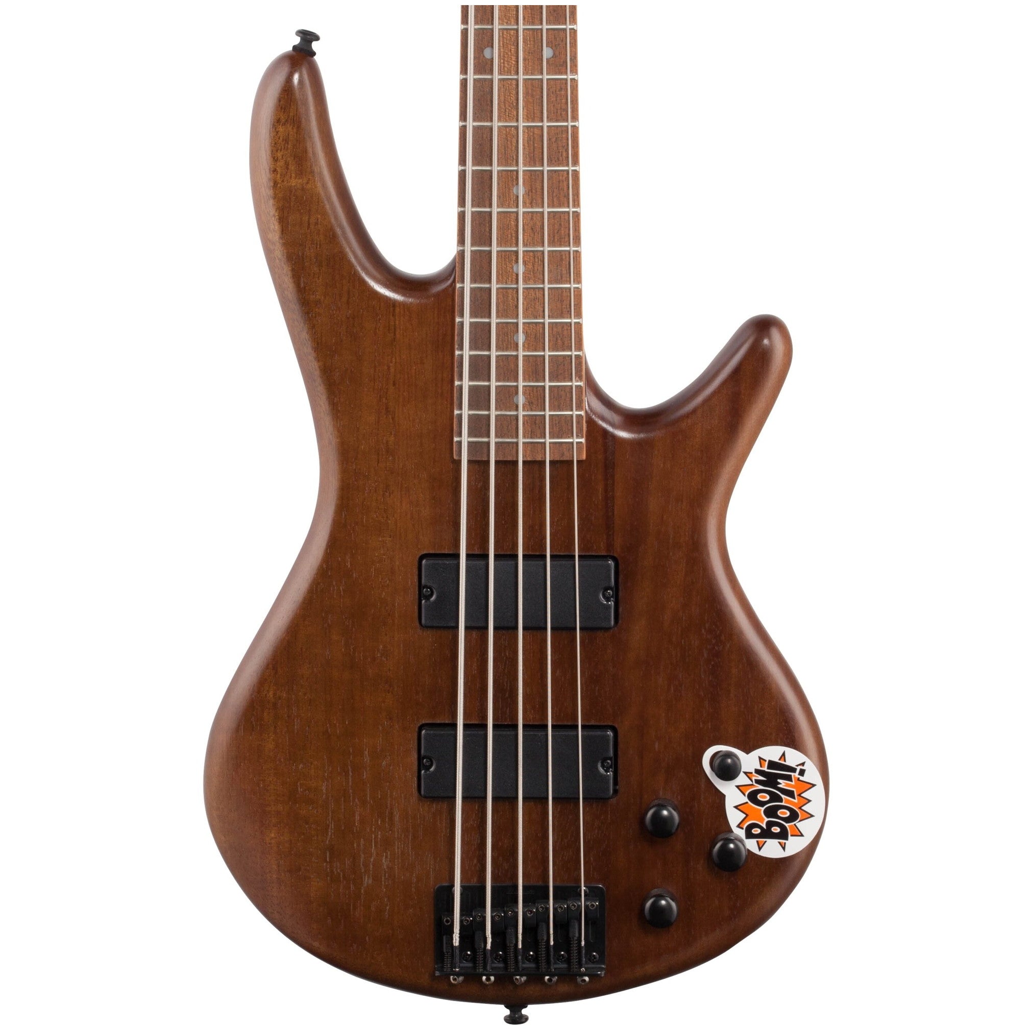 Ibanez GSR205 5-String Electric Bass, Walnut Flat