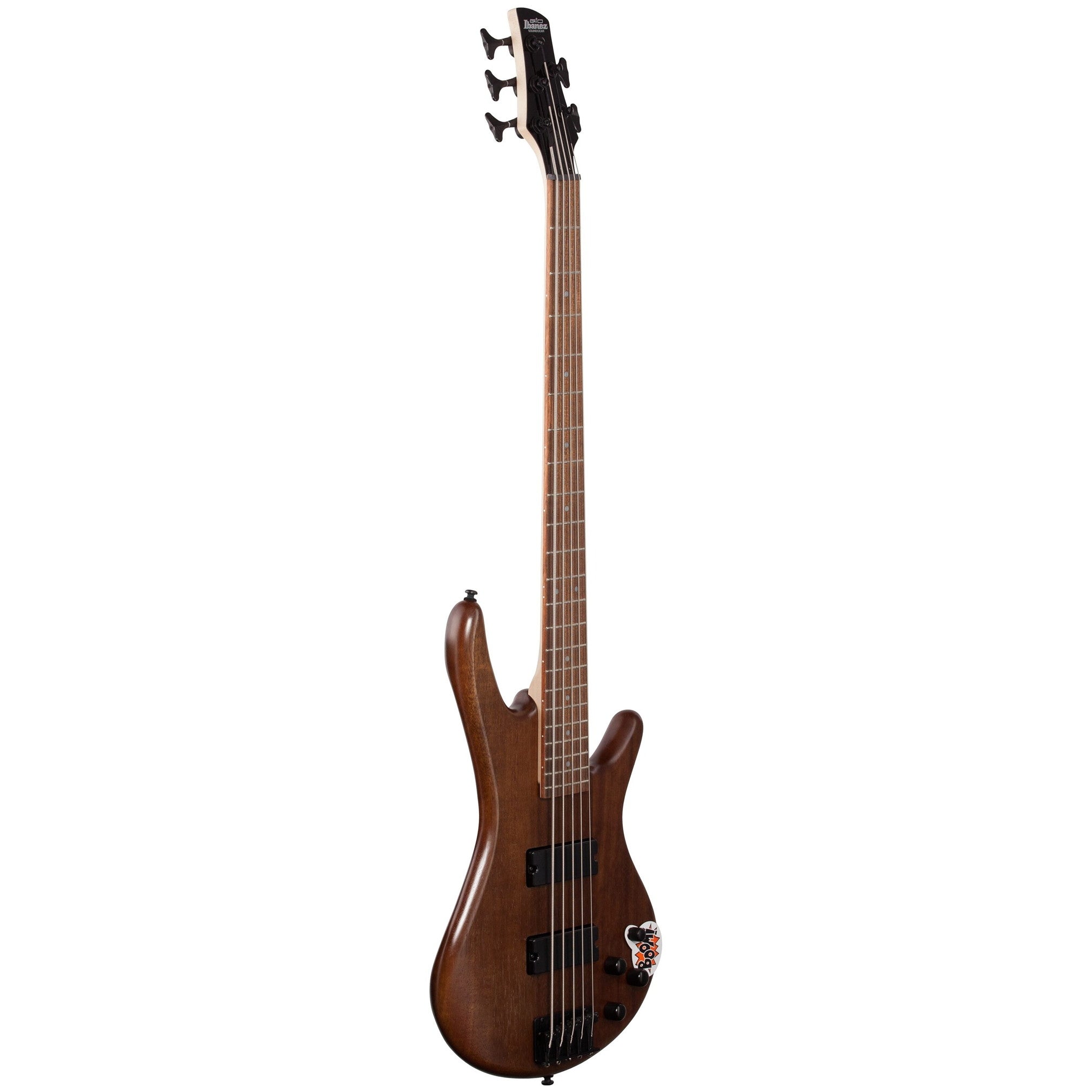 Ibanez GSR205 5-String Electric Bass, Walnut Flat