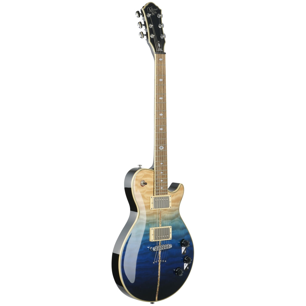 Michael Kelly Mod Shop Patriot Instinct Electric Guitar, Blue Fade, Open Box (Very Good)