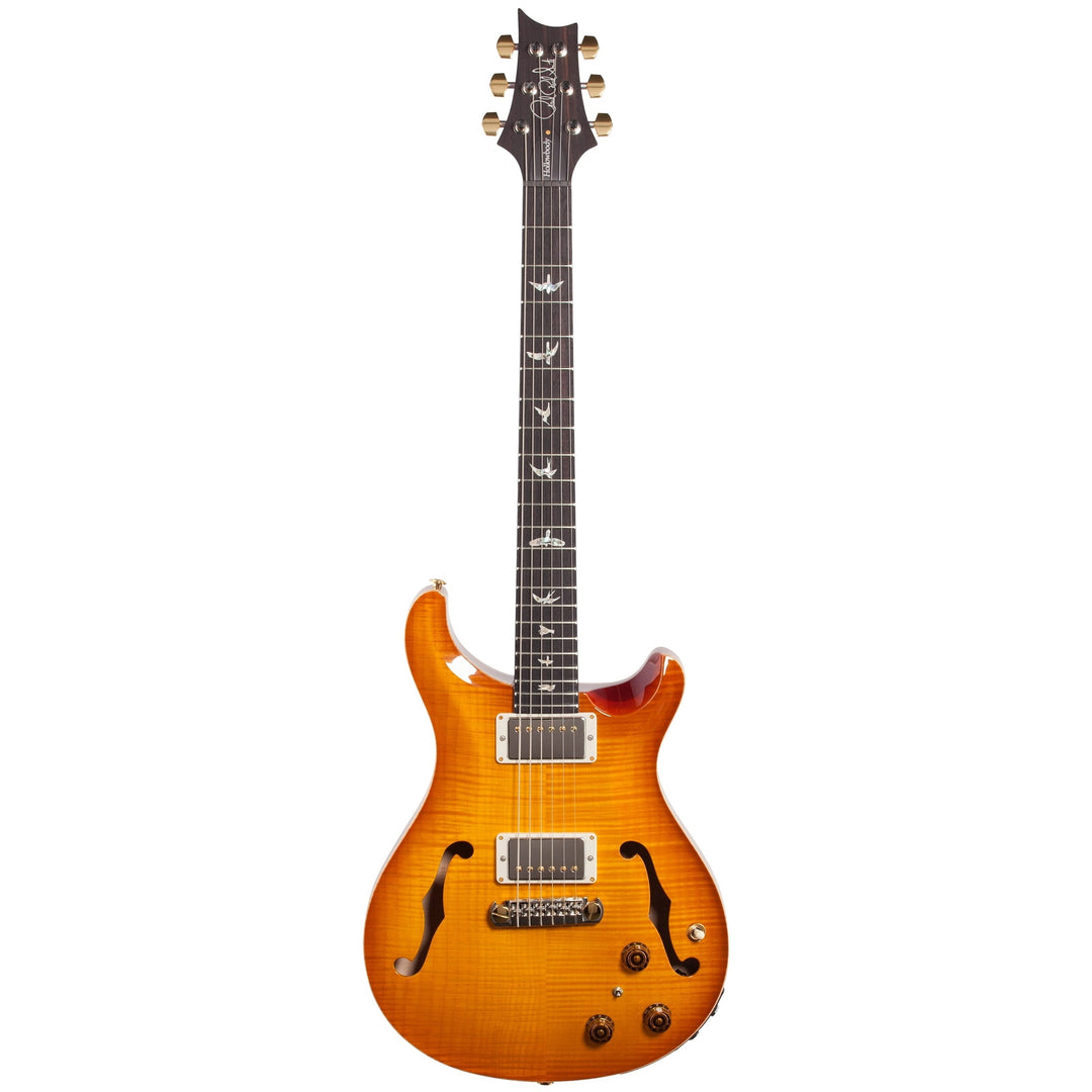 PRS Paul Reed Smith Hollowbody II Electric Guitar, McCarty Sunburst, 10 Top