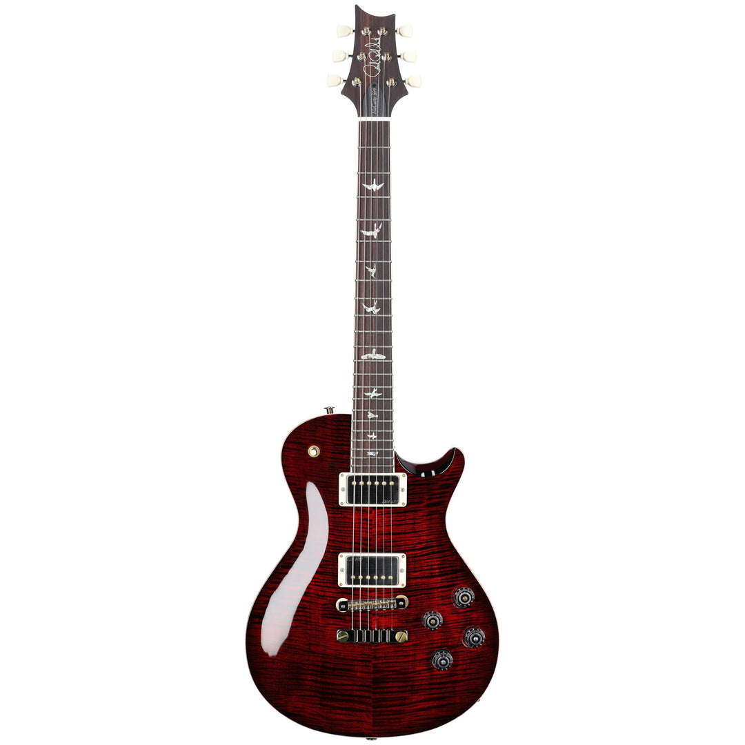 PRS Paul Reed Smith Singlecut McCarty 594 Electric Guitar, Fire Red Burst, 10-Top