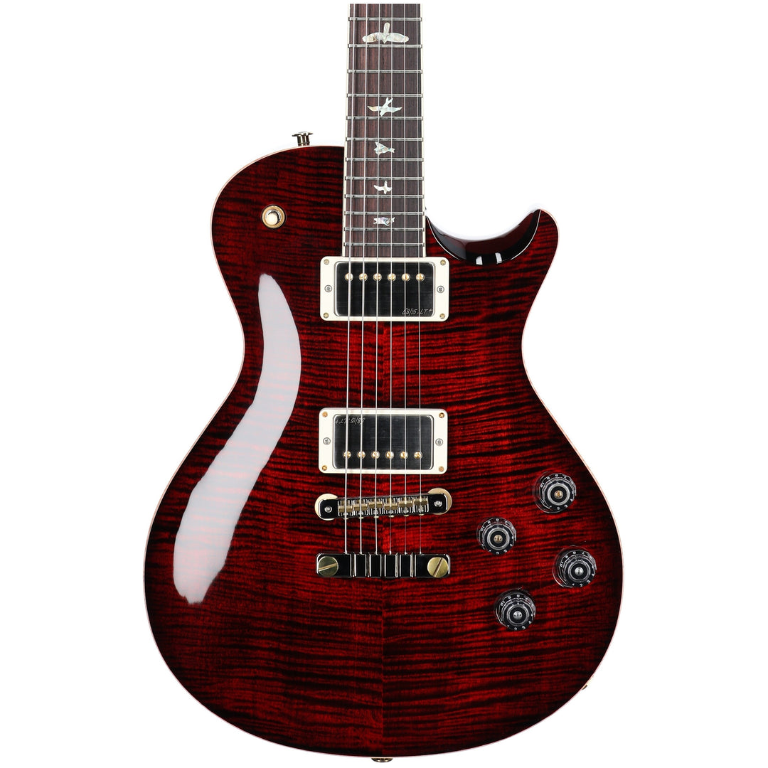 PRS Paul Reed Smith Singlecut McCarty 594 Electric Guitar, Fire Red Burst, 10-Top