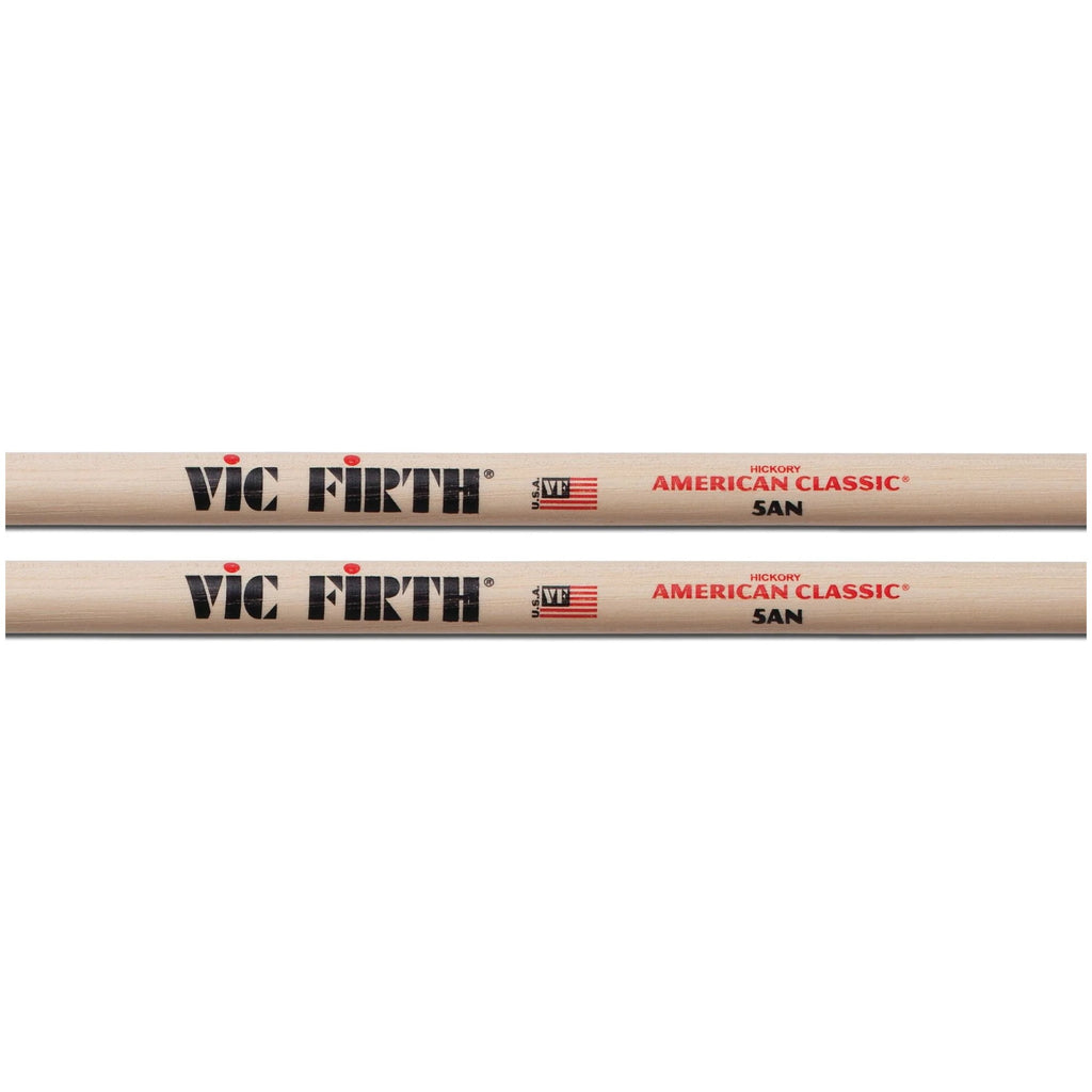 Vic Firth American Classic 5A Nylon Tip Drum Sticks, 3 Pair