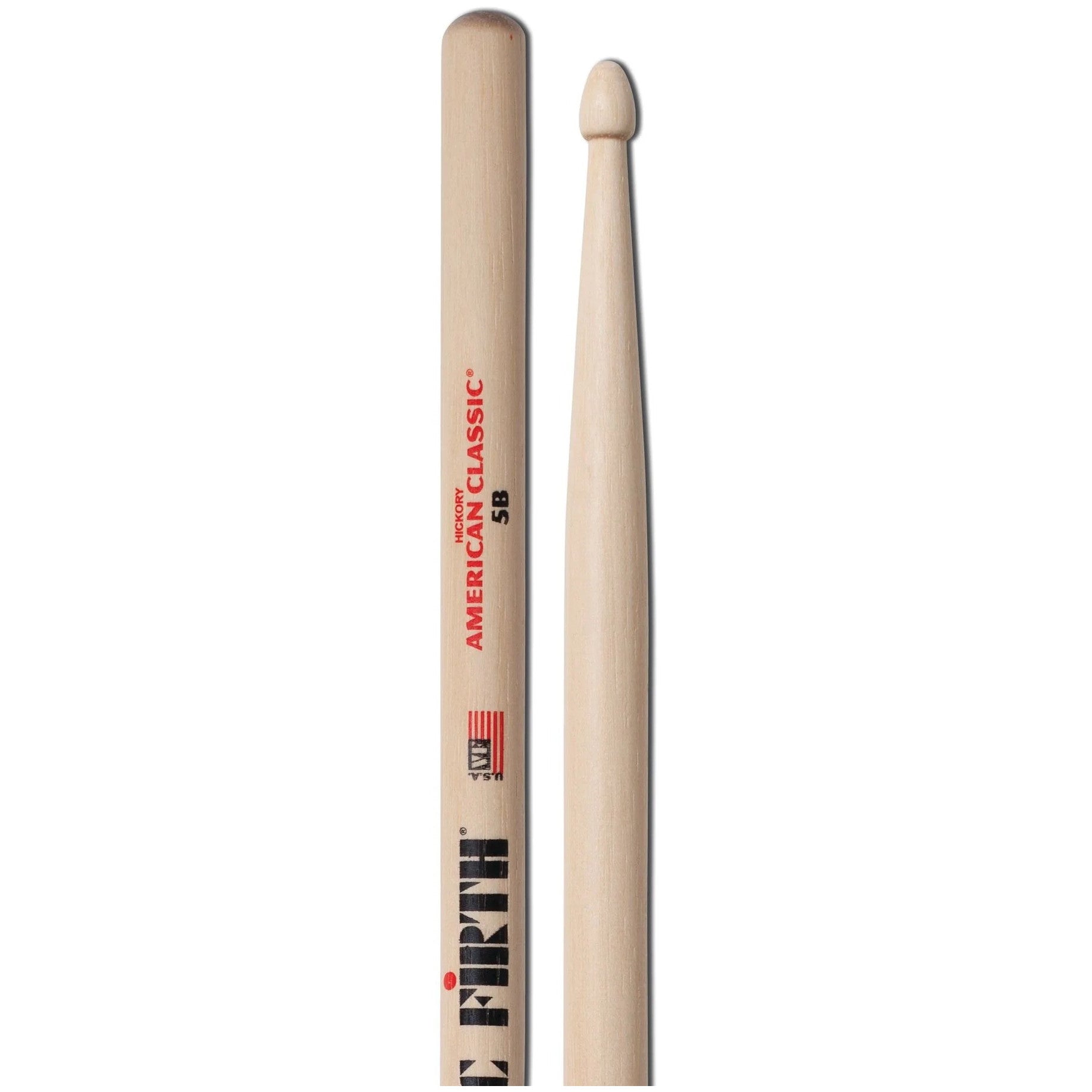 Vic Firth American Classic 5B Wood Tip Drum Sticks