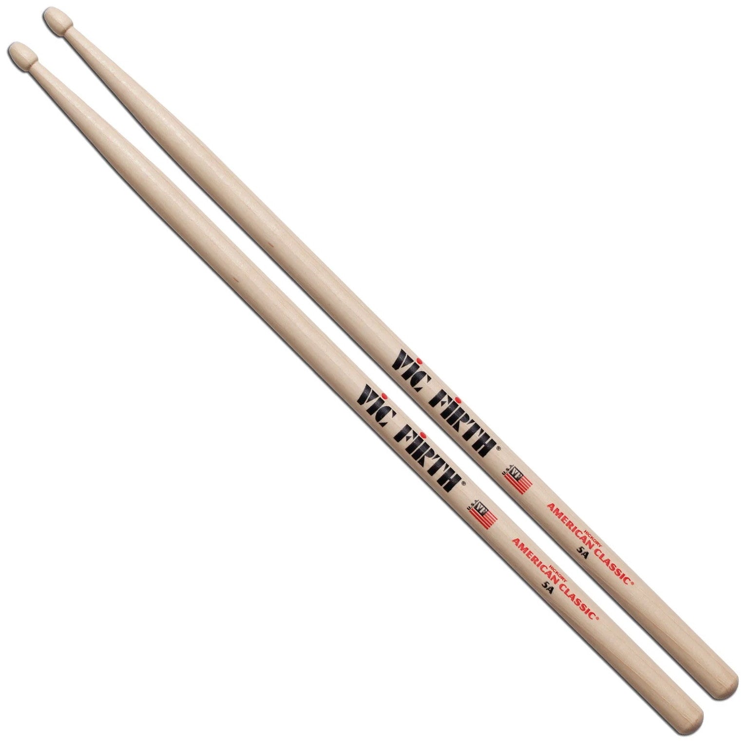 Vic Firth American Classic 5A Wood Tip Drum Sticks