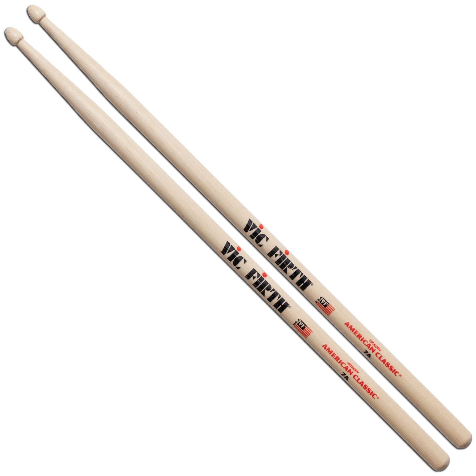 Vic Firth American Classic 7A Wood Tip Drum Sticks