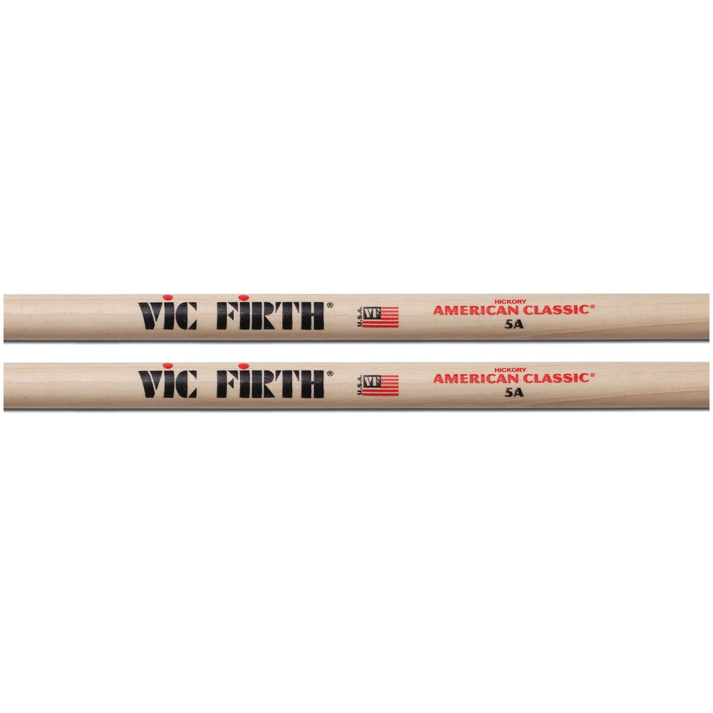 Vic Firth American Classic 5A Wood Tip Drum Sticks