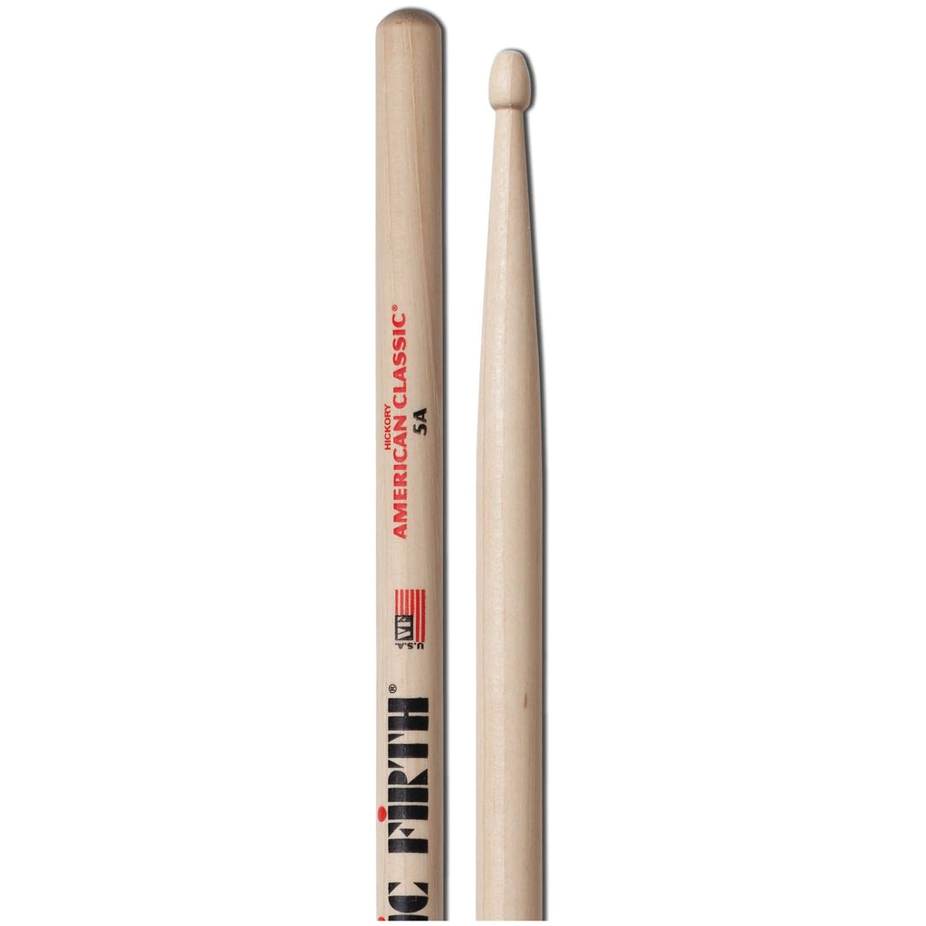 Vic Firth American Classic 5A Wood Tip Drum Sticks