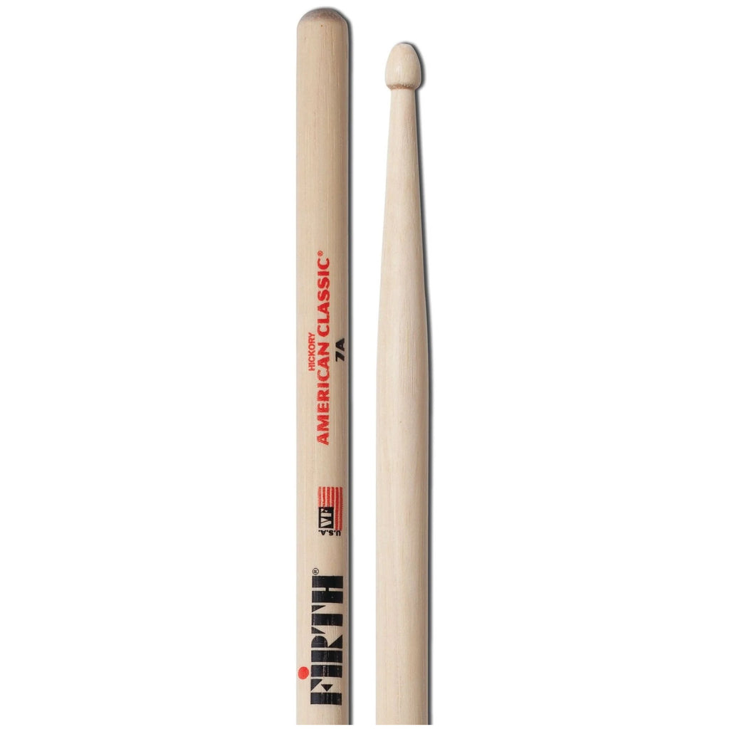 Vic Firth American Classic 7A Wood Tip Drum Sticks