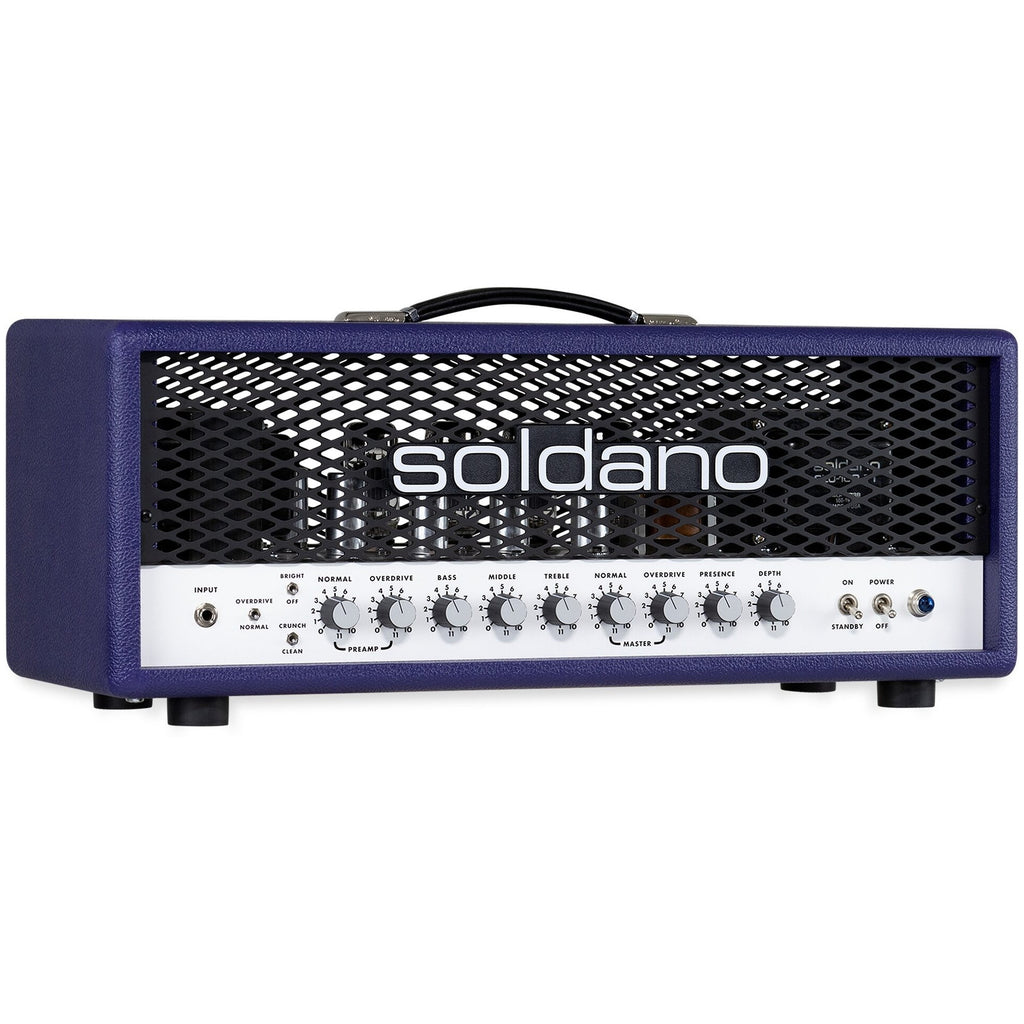 Soldano SLO-100 Guitar Amplifier Head, Purple - 2