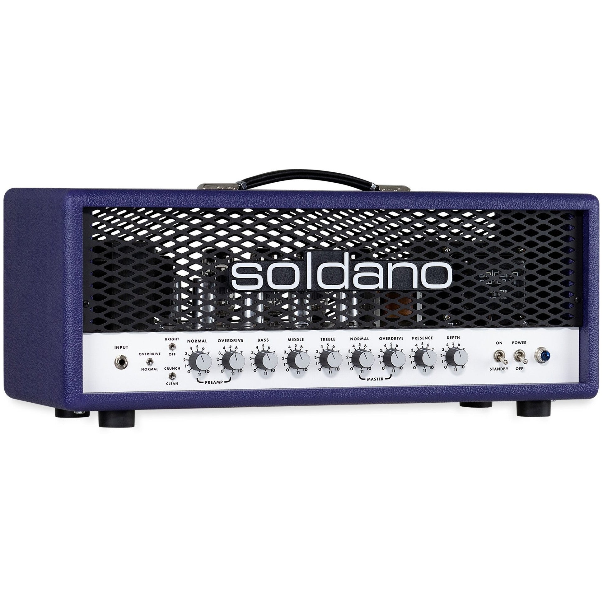 Soldano SLO-100 Guitar Amplifier Head, Purple - 2