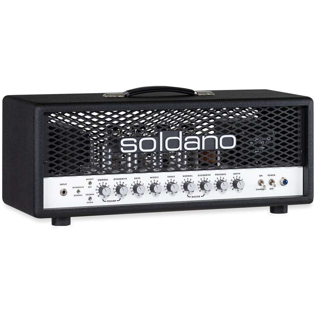 Soldano SLO-100 Guitar Amplifier Head, Black - 2